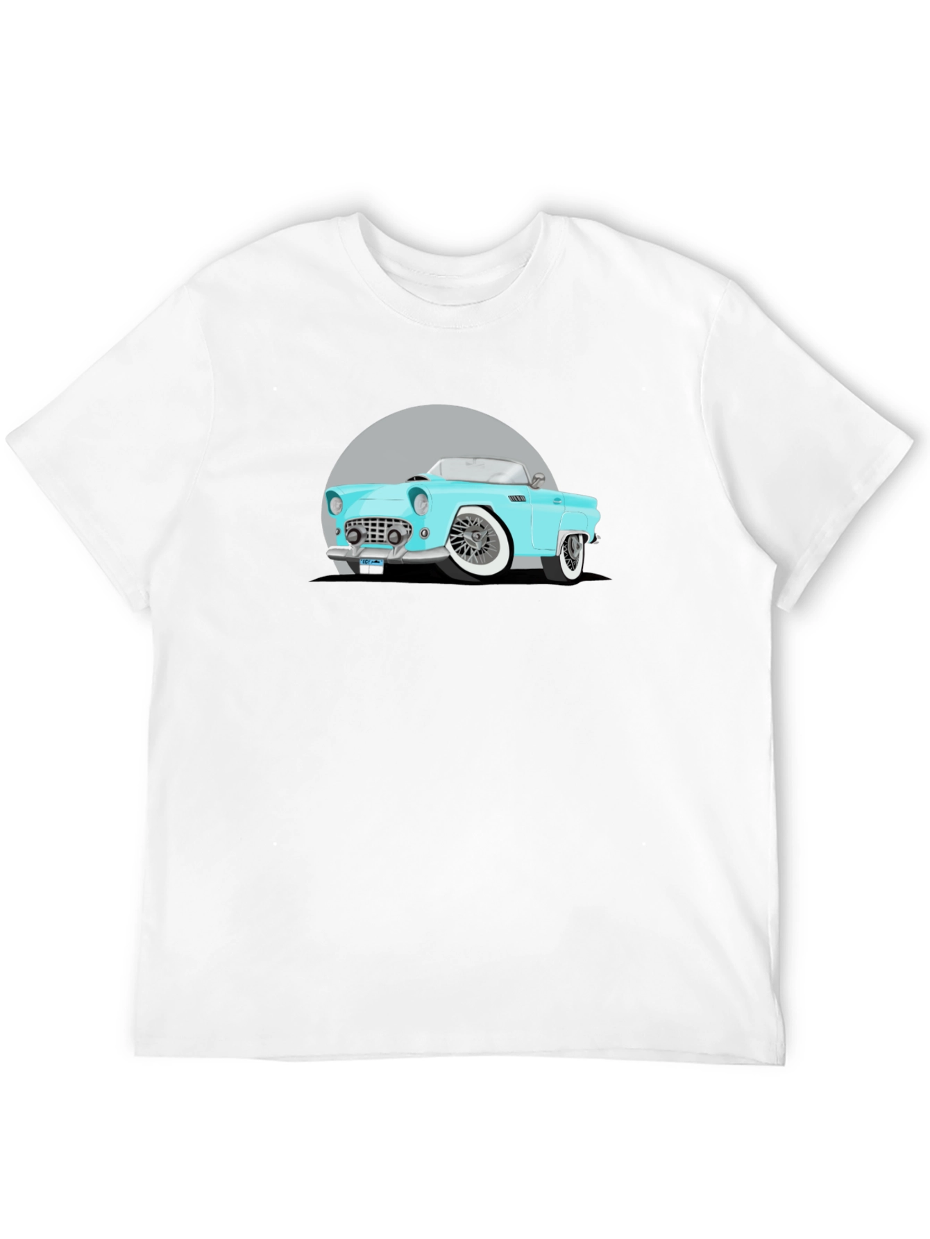Classic Car Graphic Black T-Shirt