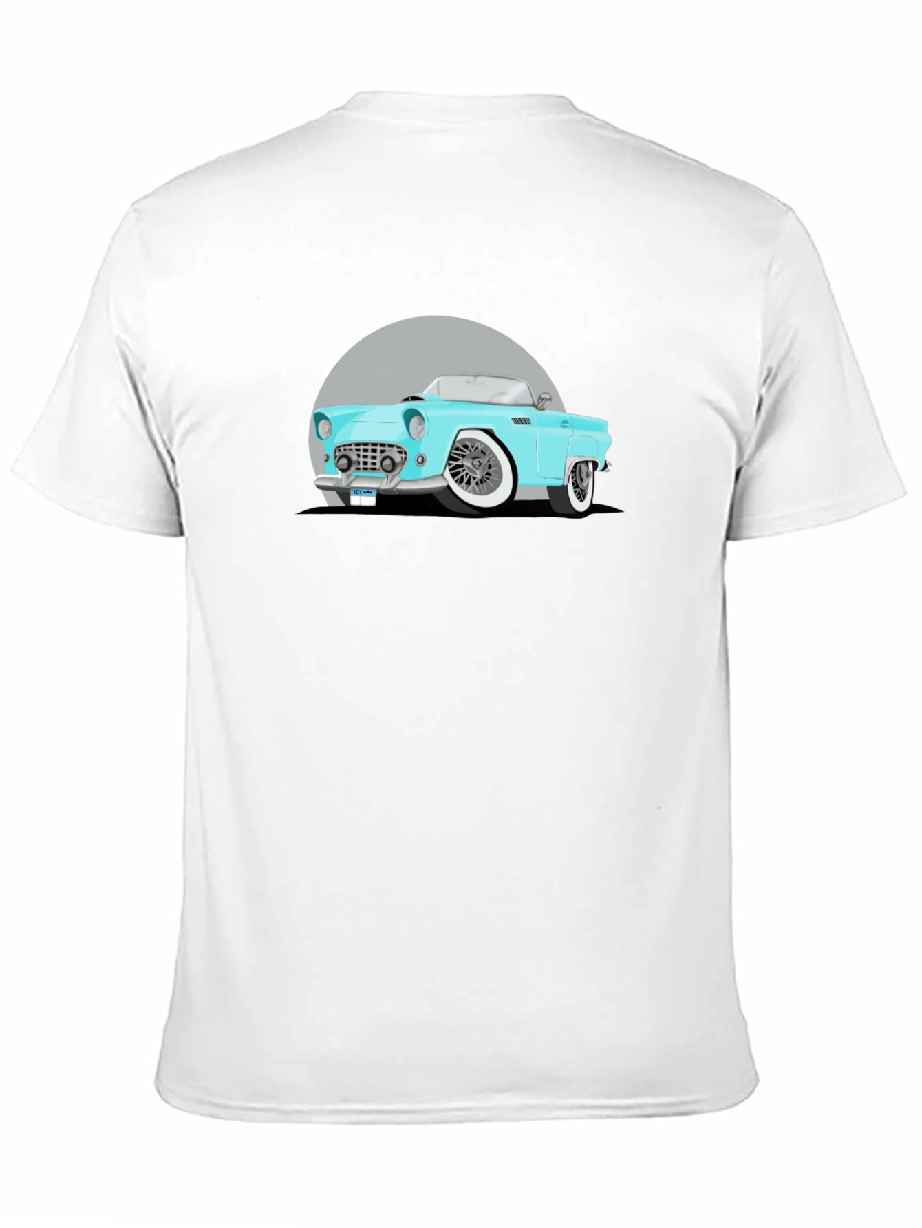 Classic Car Graphic Black T-Shirt