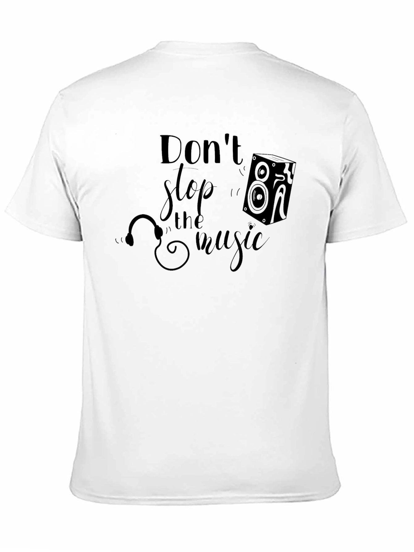 Dont Stop The Music Graphic Tee