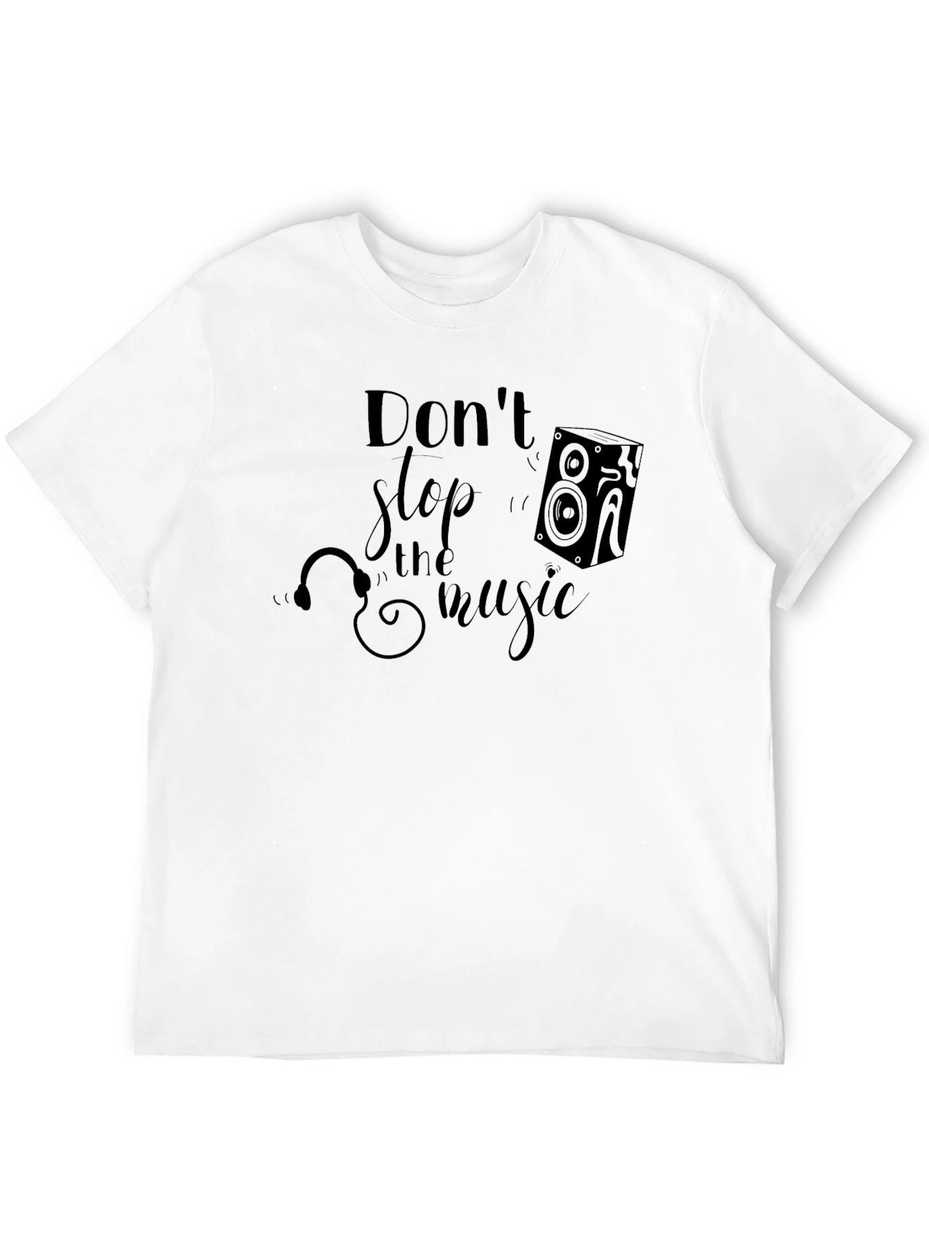 Dont Stop The Music Graphic Tee