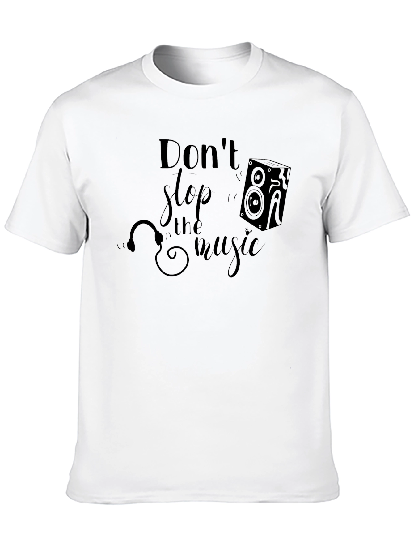 Dont Stop The Music Graphic Tee