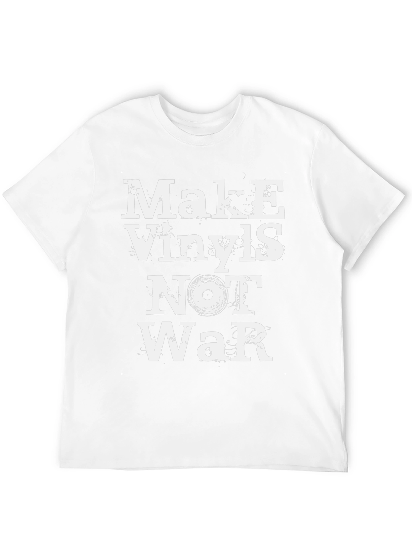 Make Vinyls Not War Graphic Tee