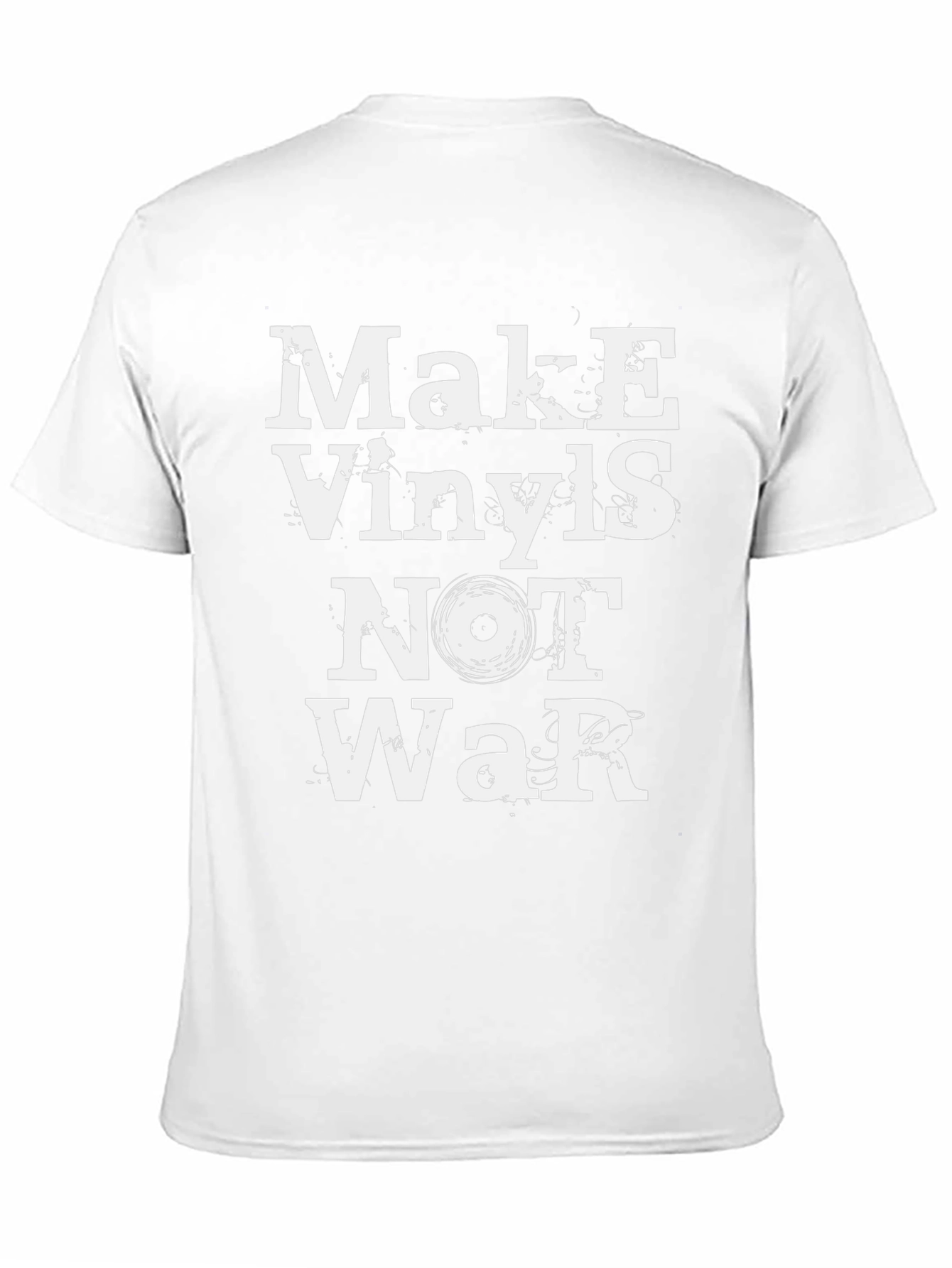 Make Vinyls Not War Graphic Tee
