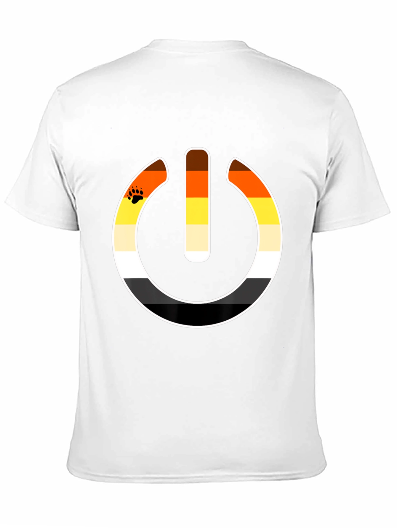 Bear Pride Power Symbol Graphic T-Shirt