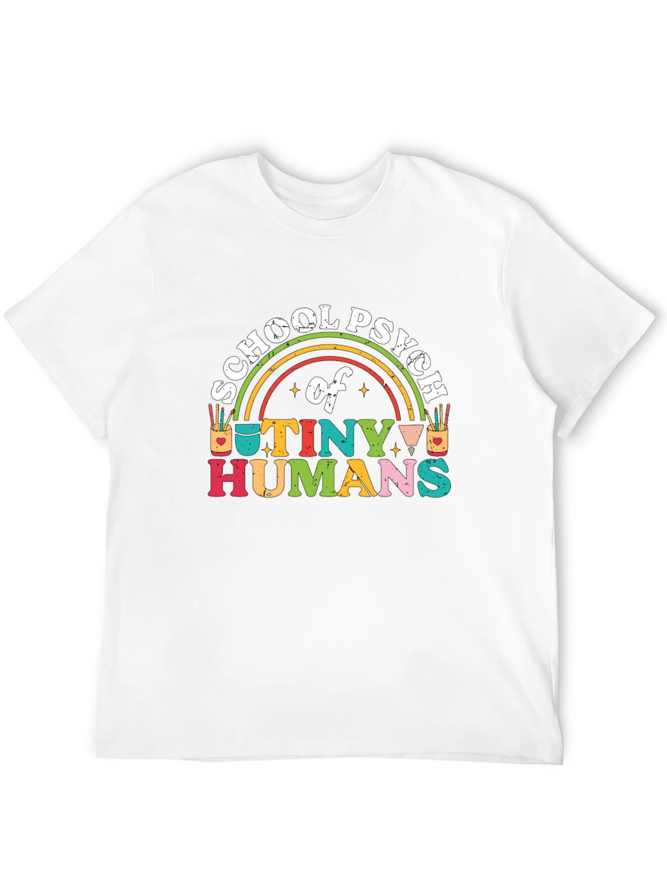 School Psych of Tiny Humans Graphic T-Shirt