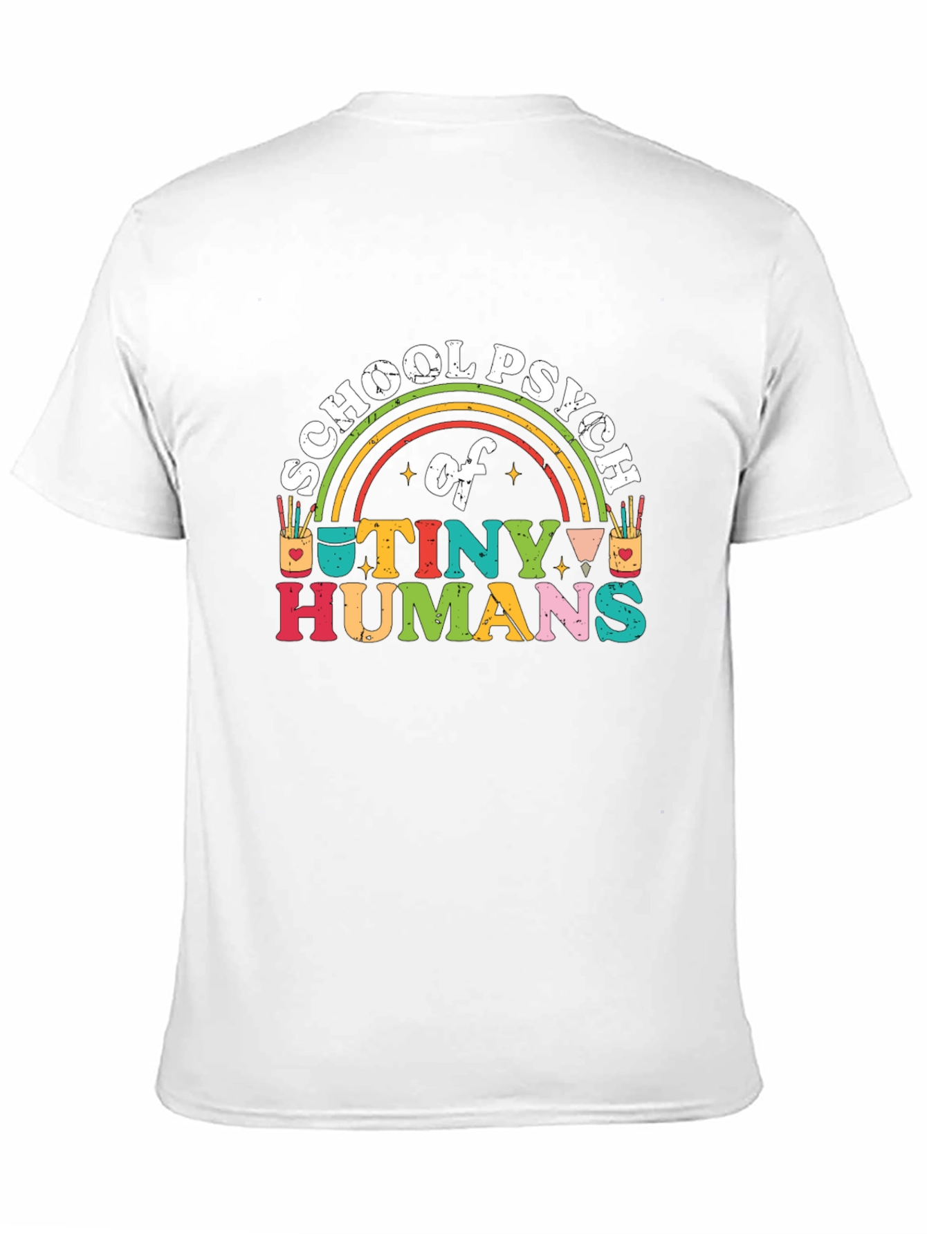 School Psych of Tiny Humans Graphic T-Shirt