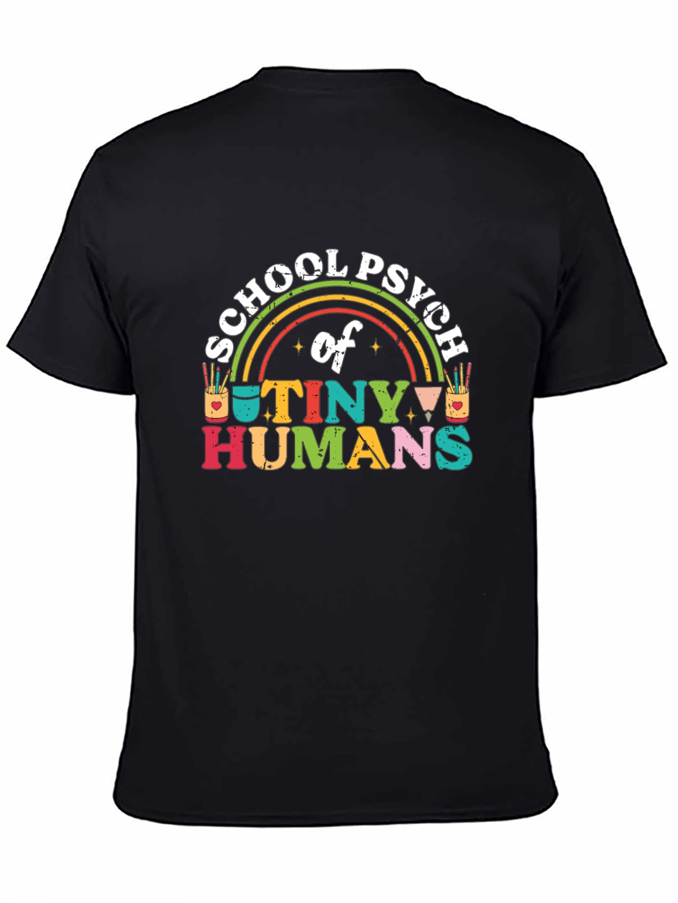 School Psych of Tiny Humans Graphic T-Shirt