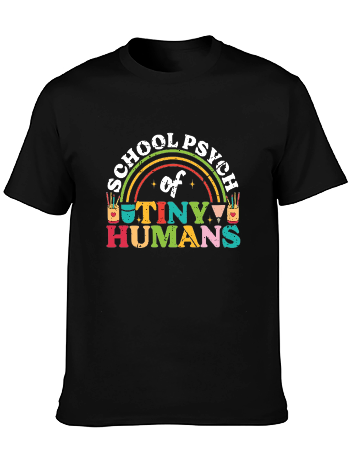 School Psych of Tiny Humans Graphic T-Shirt