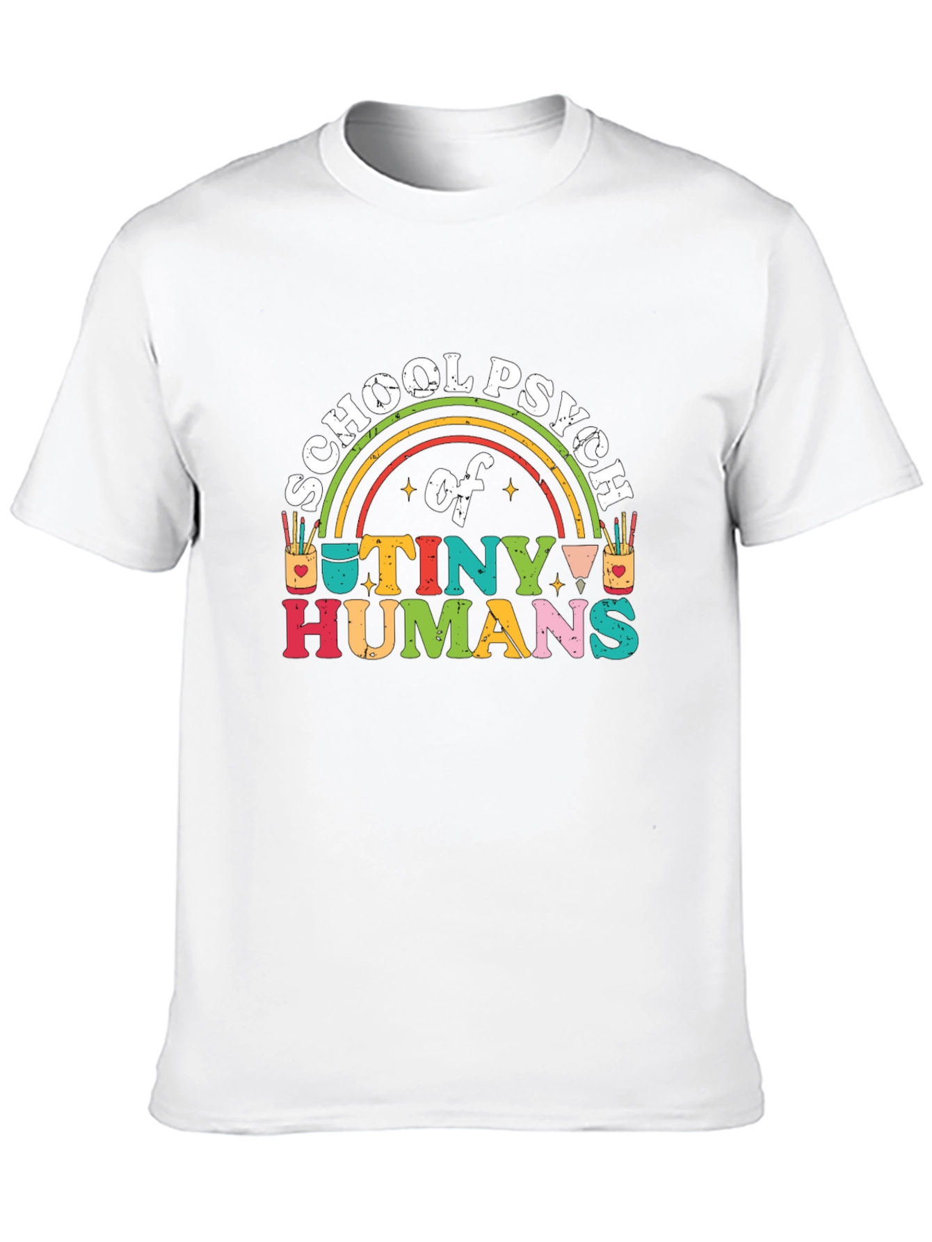School Psych of Tiny Humans Graphic T-Shirt