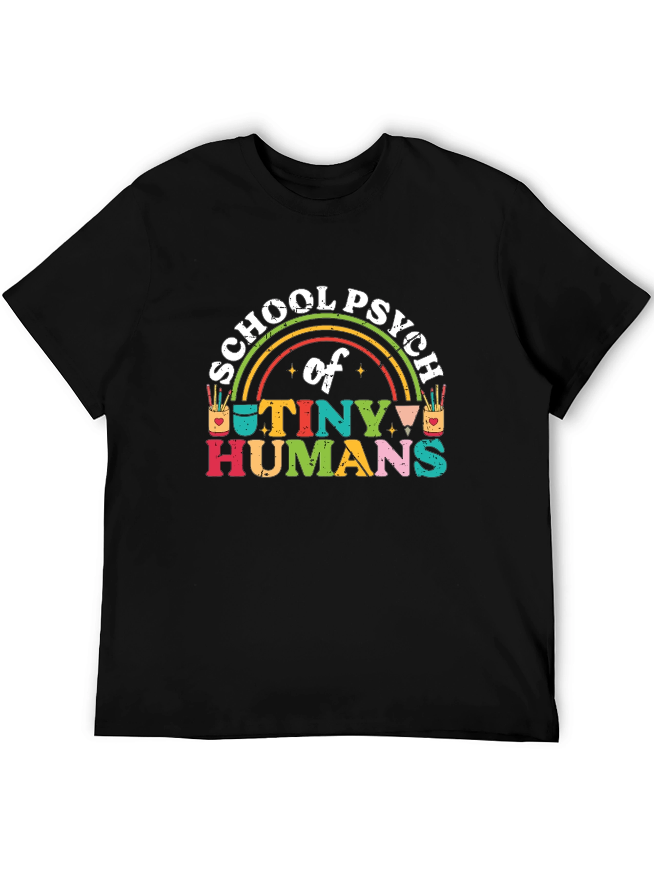 School Psych of Tiny Humans Graphic T-Shirt