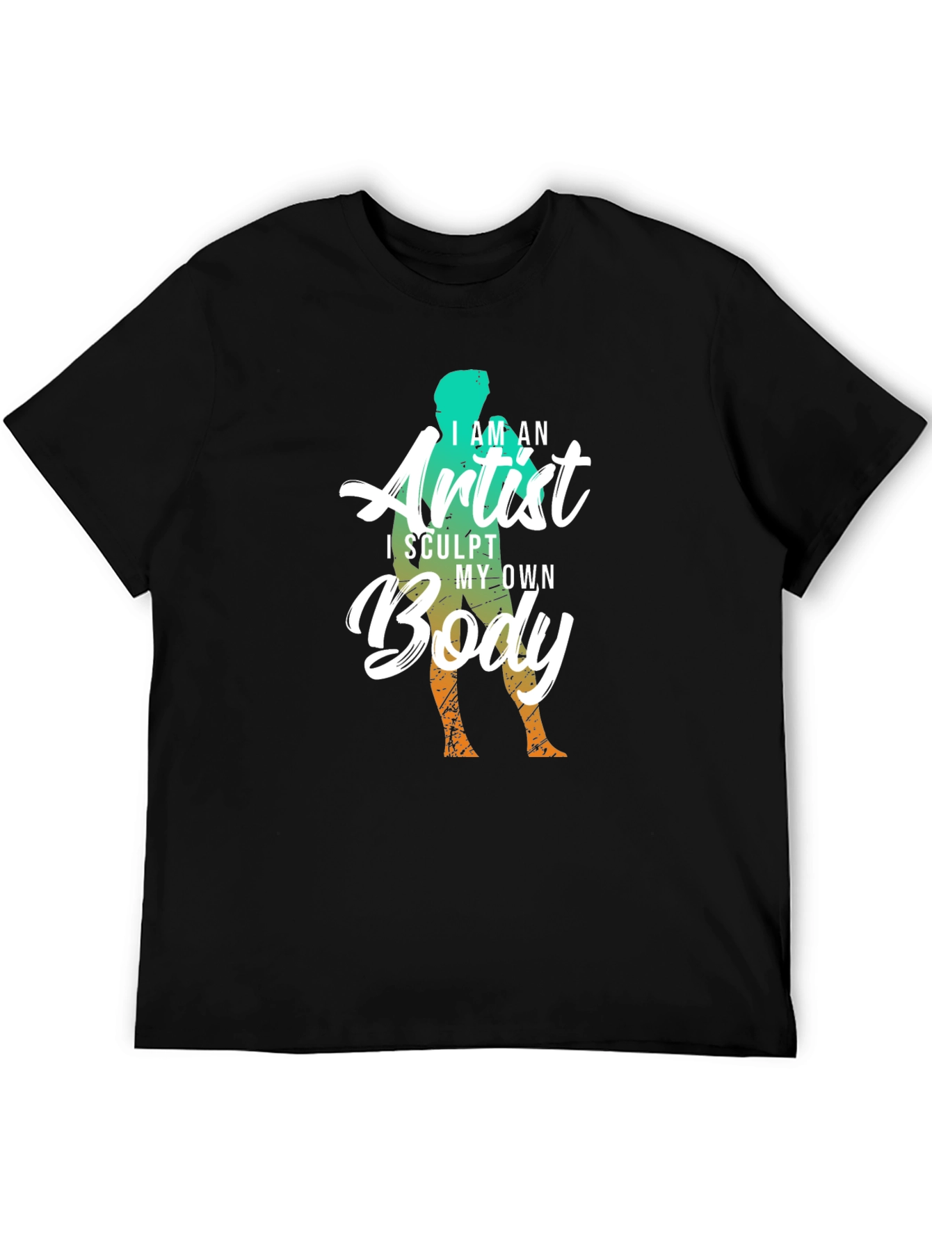 Sculpt My Own Body Artist Tee - Black