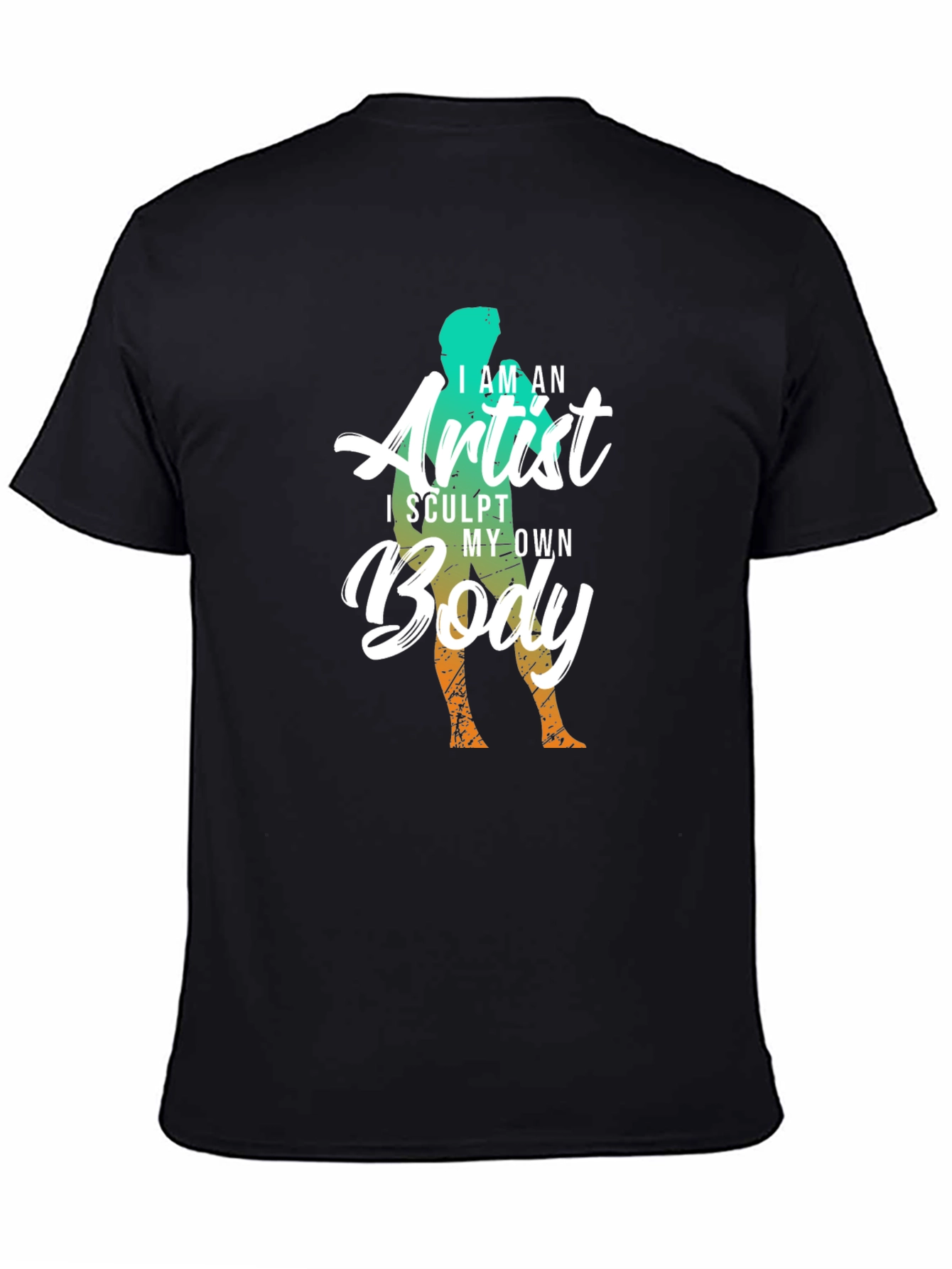 Sculpt My Own Body Artist Tee - Black