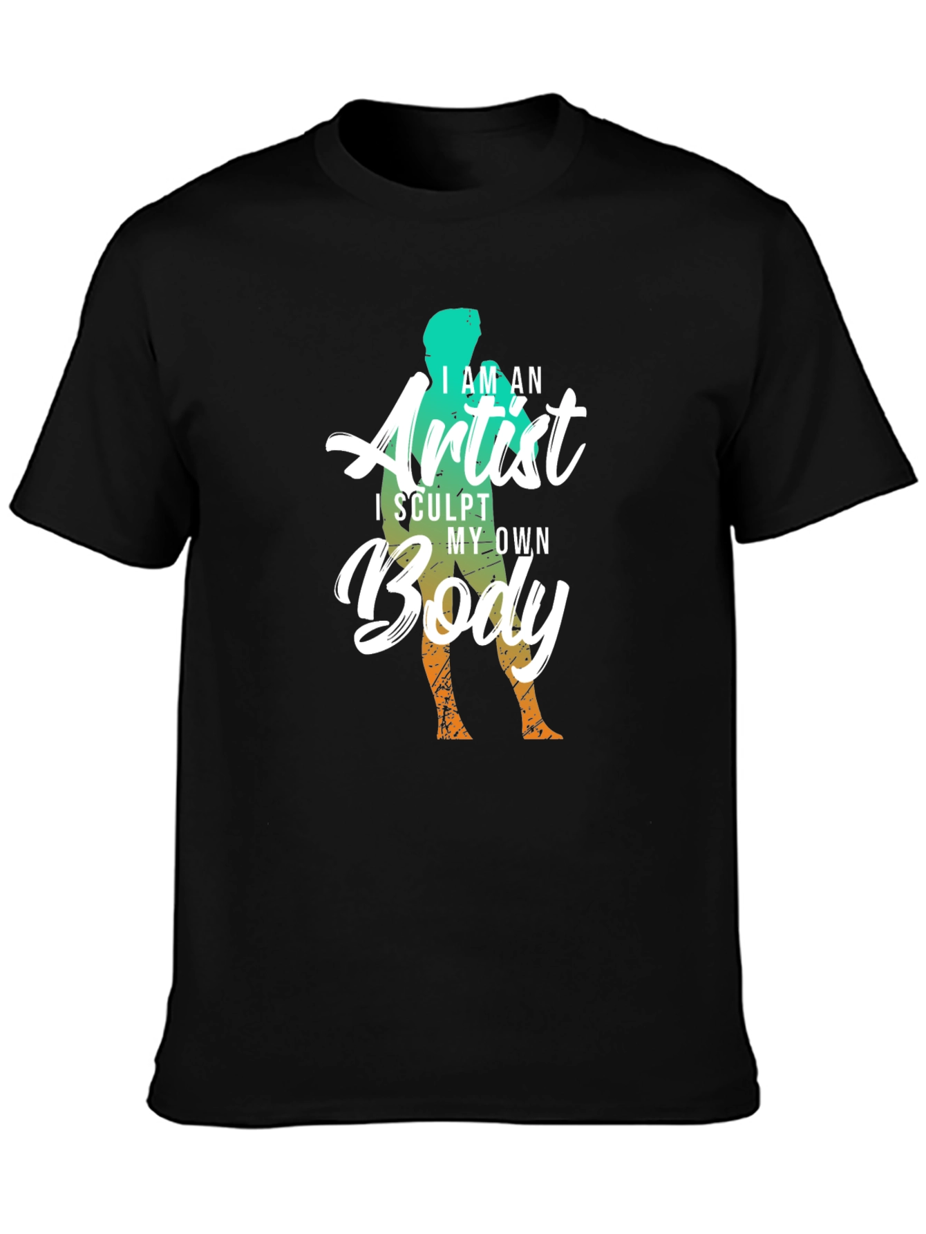 Sculpt My Own Body Artist Tee - Black