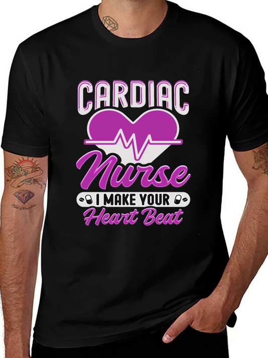 Cardiac Nurse Heartbeat T-Shirt