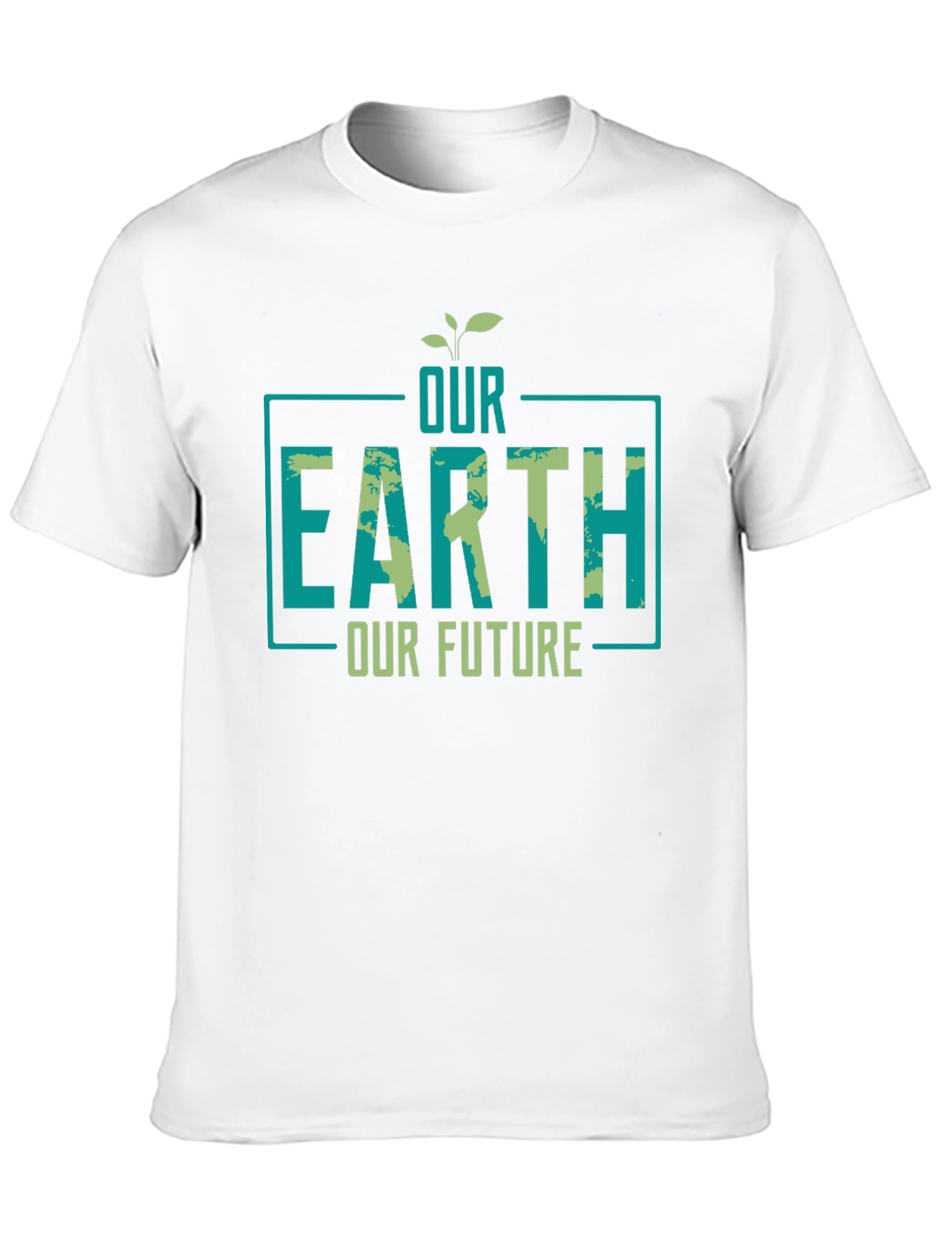 Our Earth Our Future Graphic T-Shirt - Eco-Friendly Design