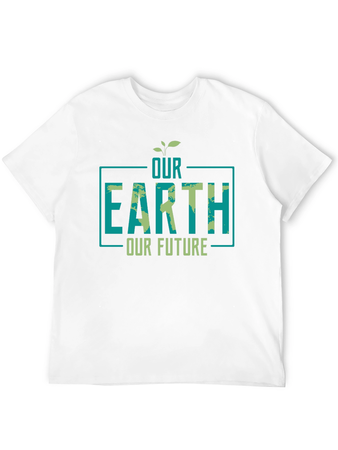 Our Earth Our Future Graphic T-Shirt - Eco-Friendly Design
