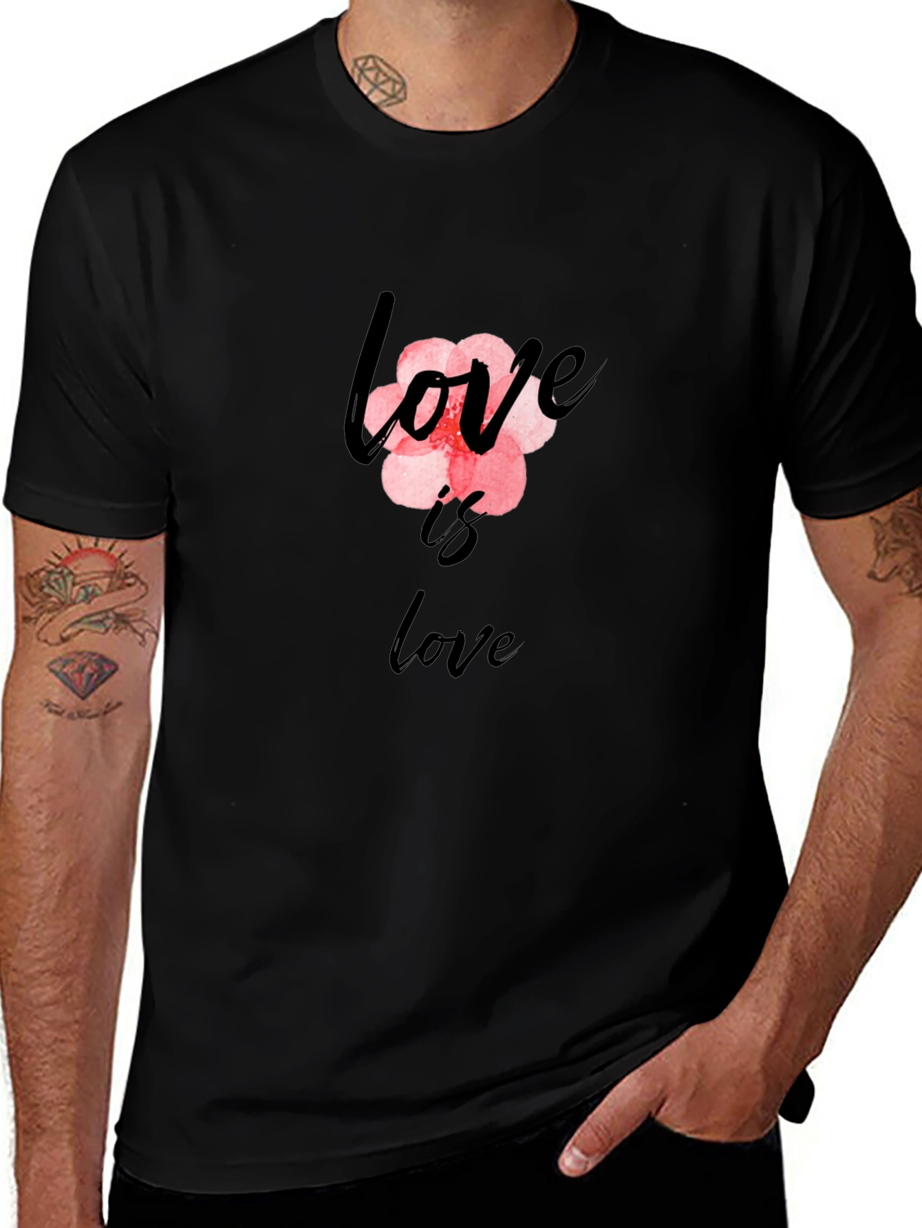 Love is Love Graphic Tee - Stylish Unisex T-Shirt