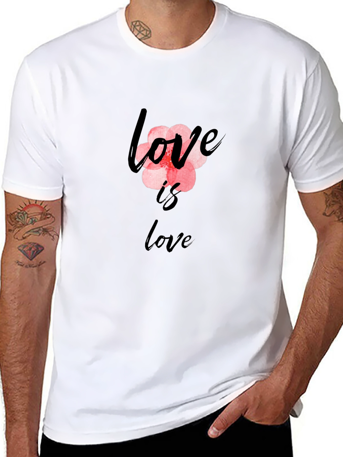 Love is Love Graphic Tee - Stylish Unisex T-Shirt