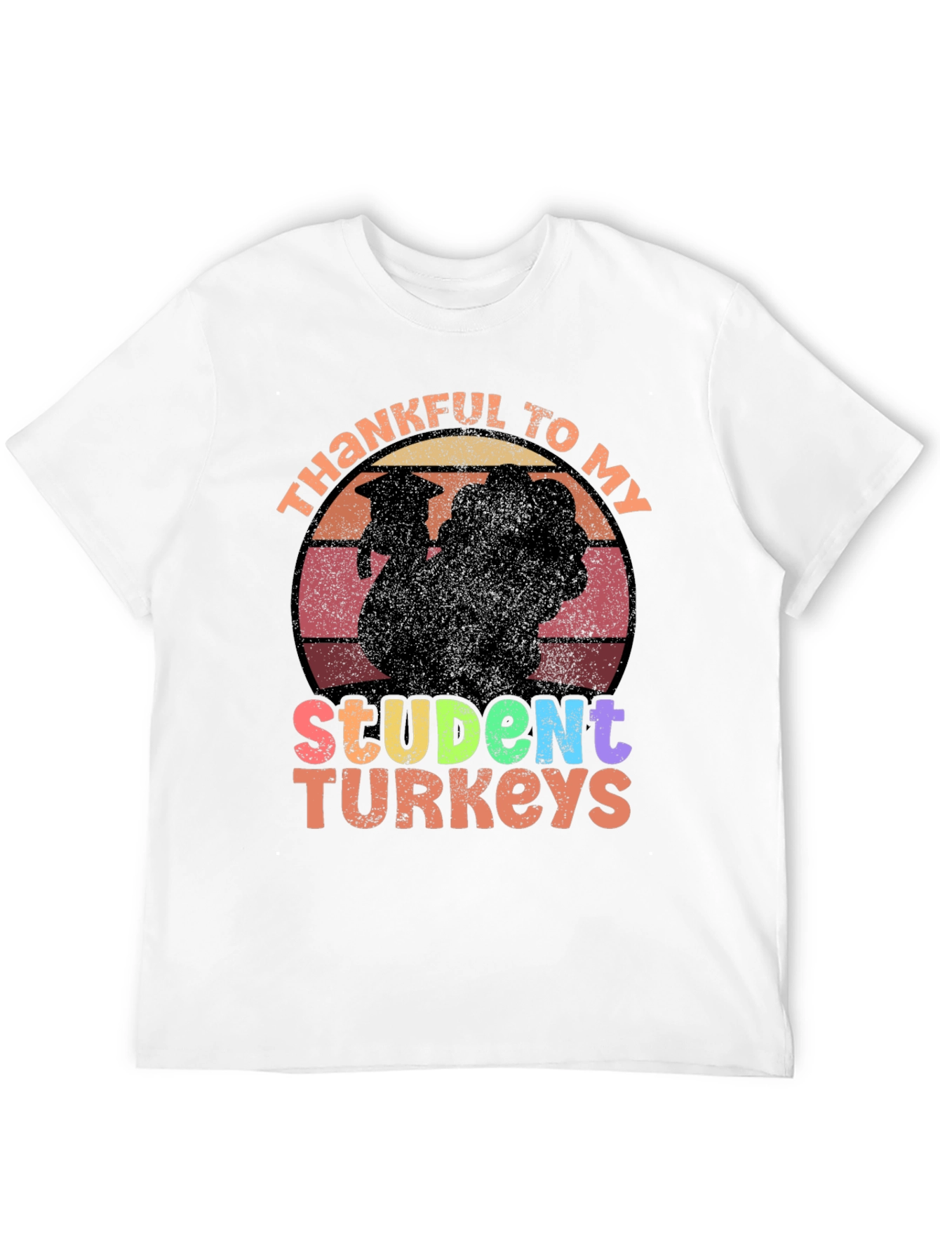 Thankful Student Turkey T-Shirt