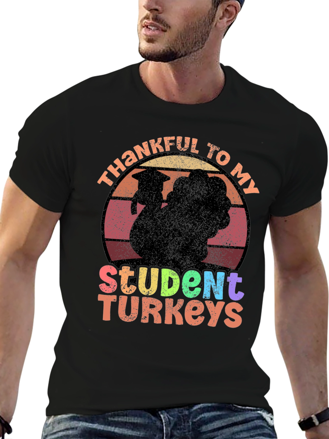 Thankful Student Turkey T-Shirt