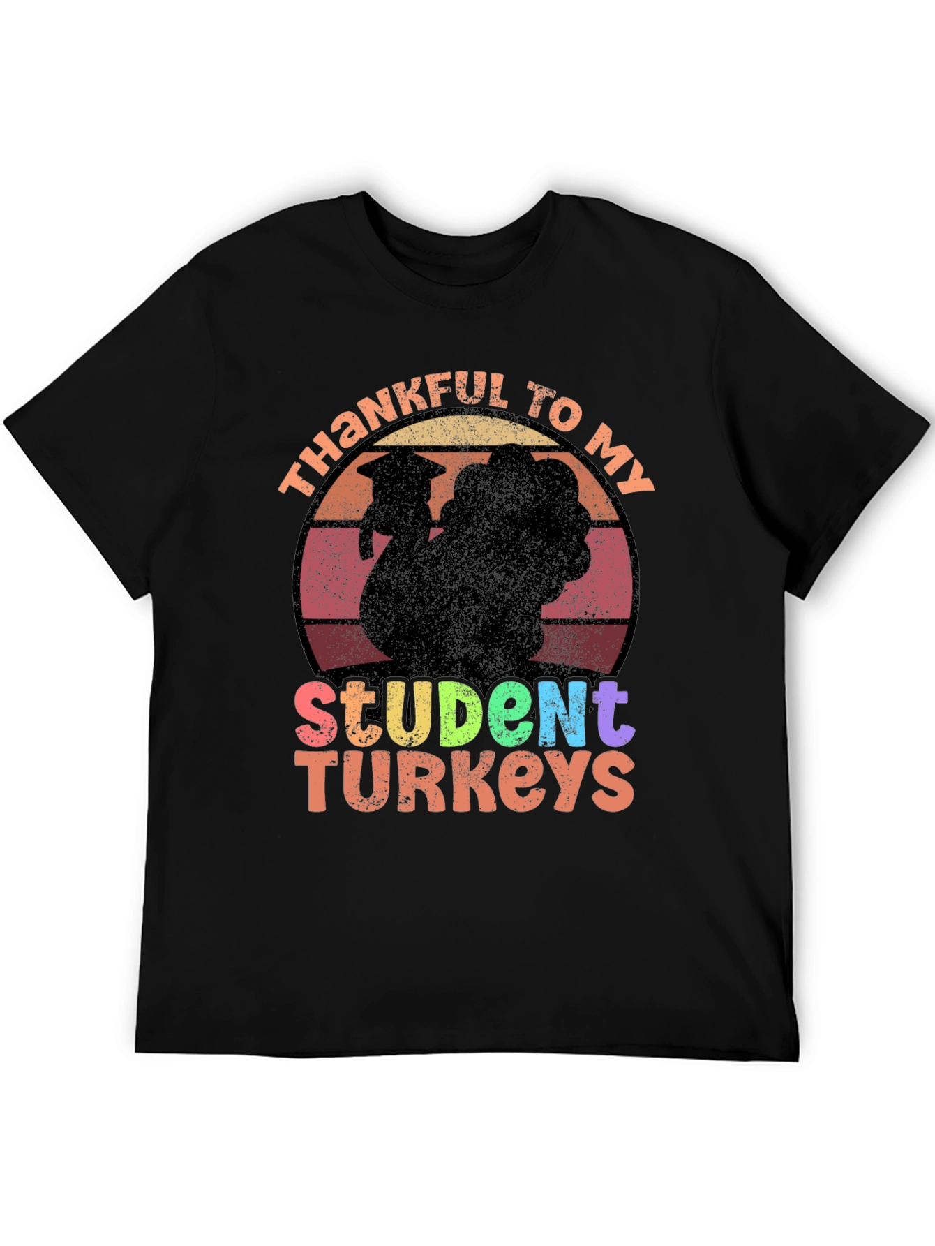Thankful Student Turkey T-Shirt