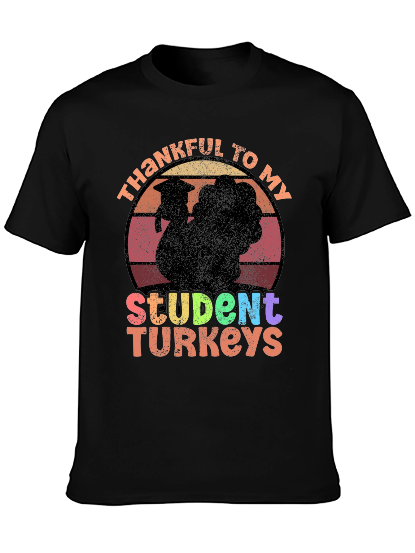 Thankful Student Turkey T-Shirt