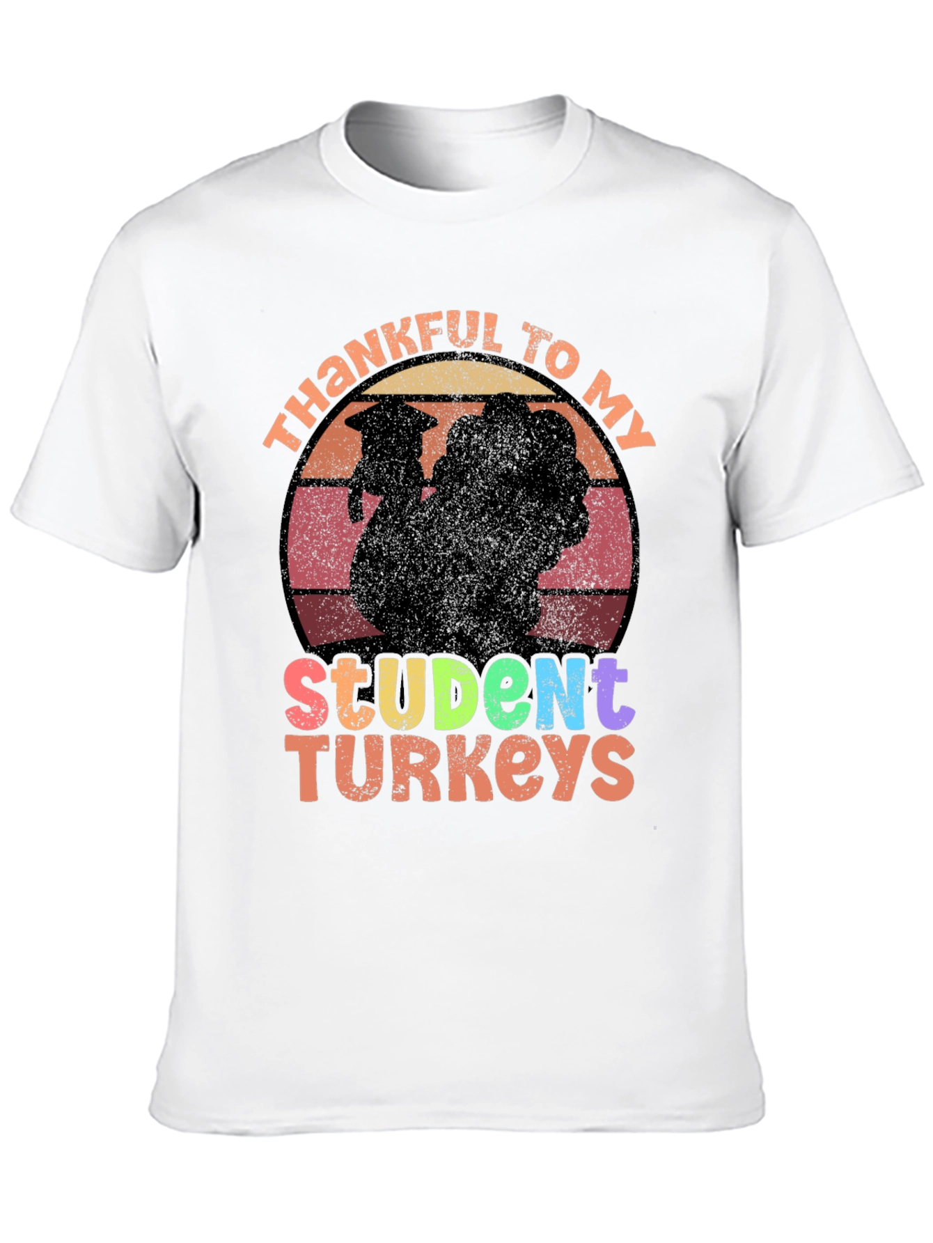 Thankful Student Turkey T-Shirt