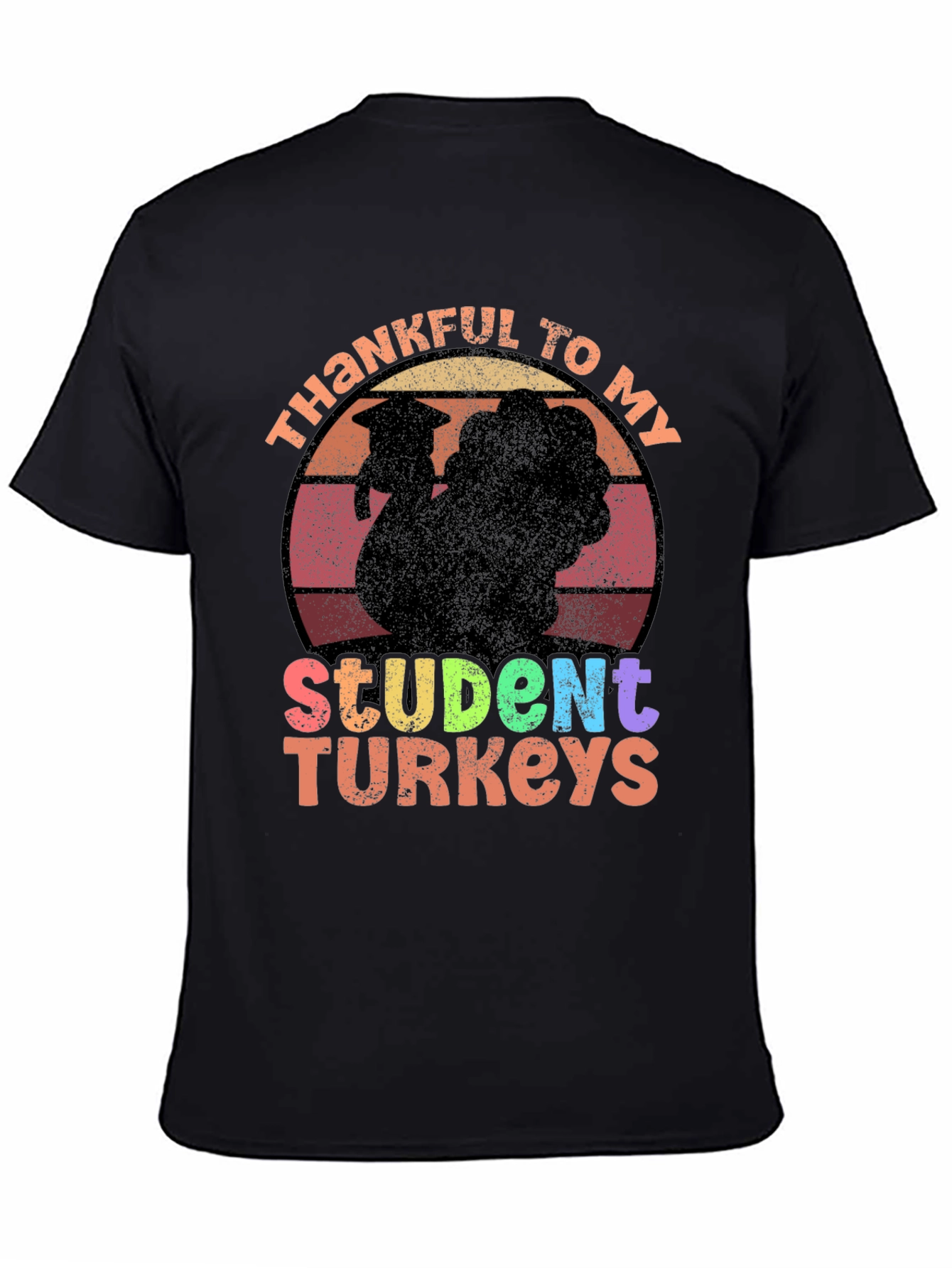 Thankful Student Turkey T-Shirt