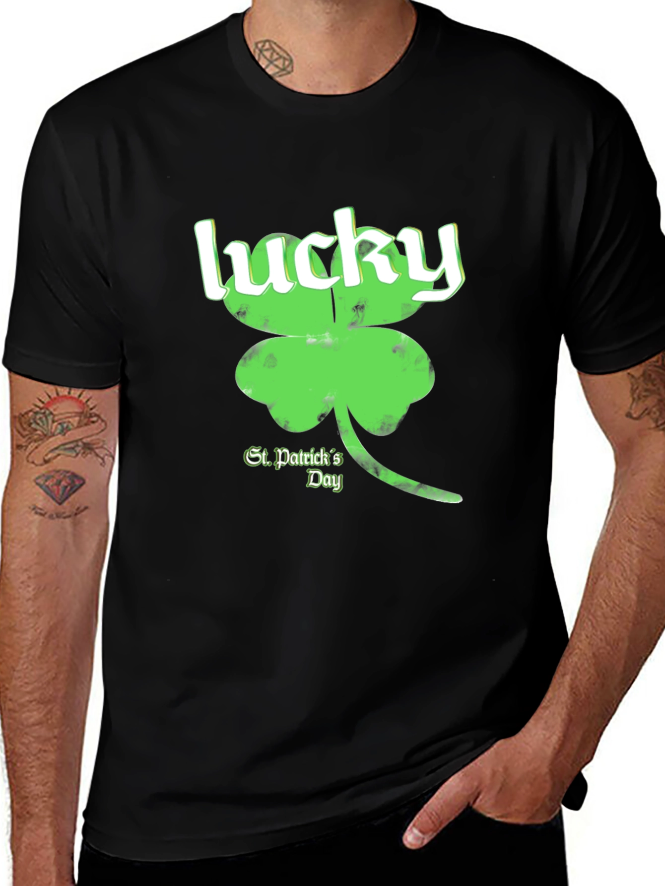 Lucky St. Patricks Day Graphic Tee
