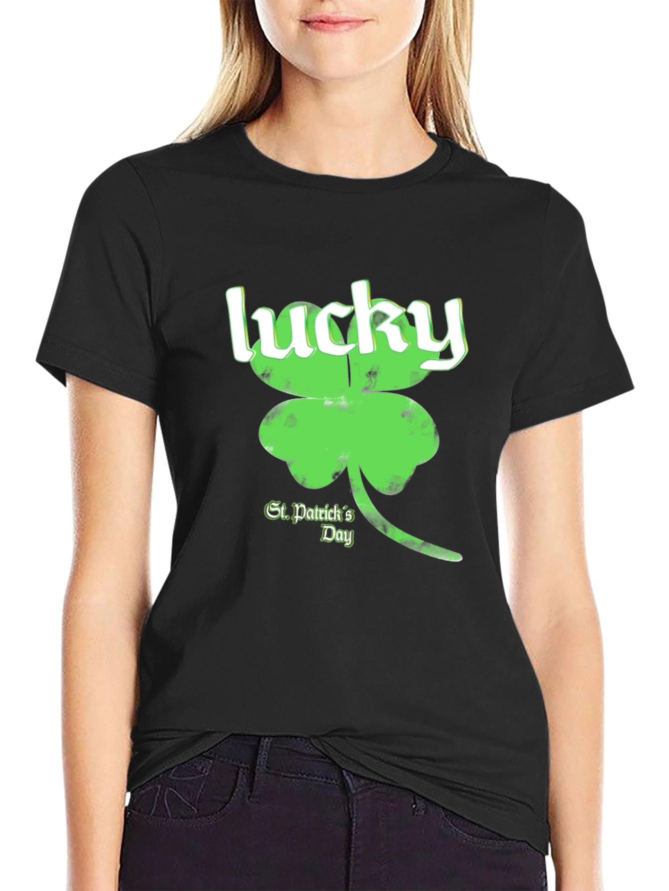 Lucky St. Patricks Day Graphic Tee