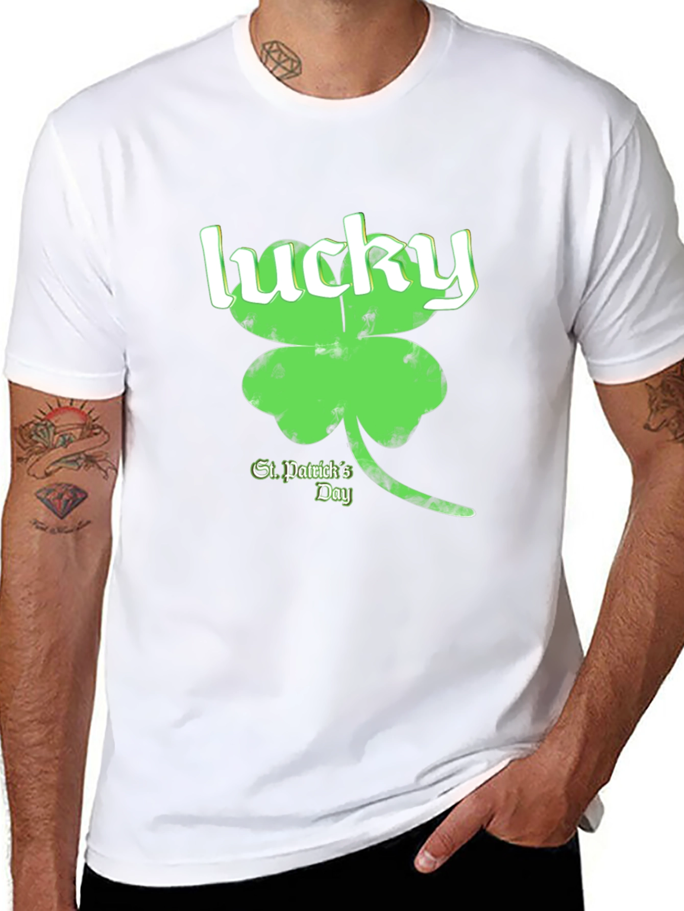 Lucky St. Patricks Day Graphic Tee