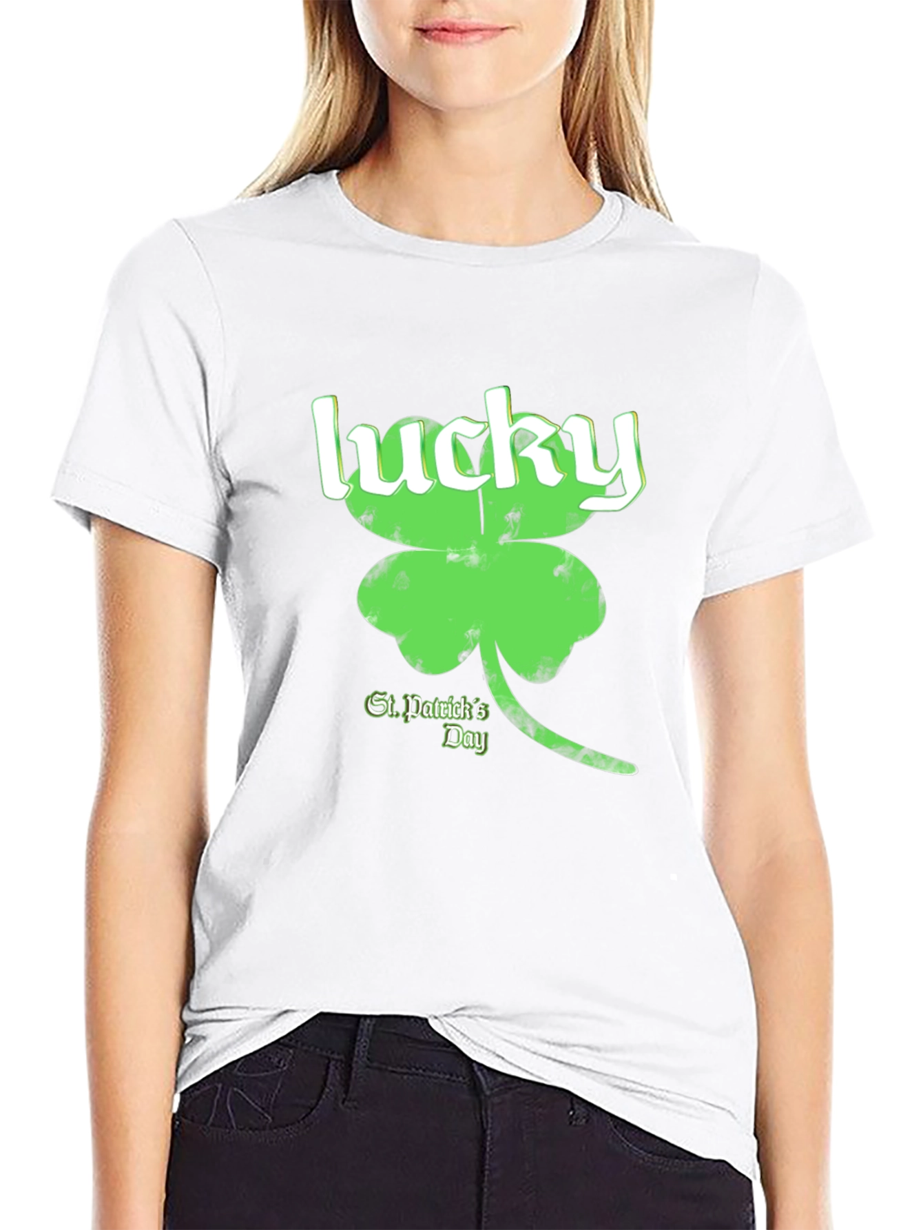 Lucky St. Patricks Day Graphic Tee