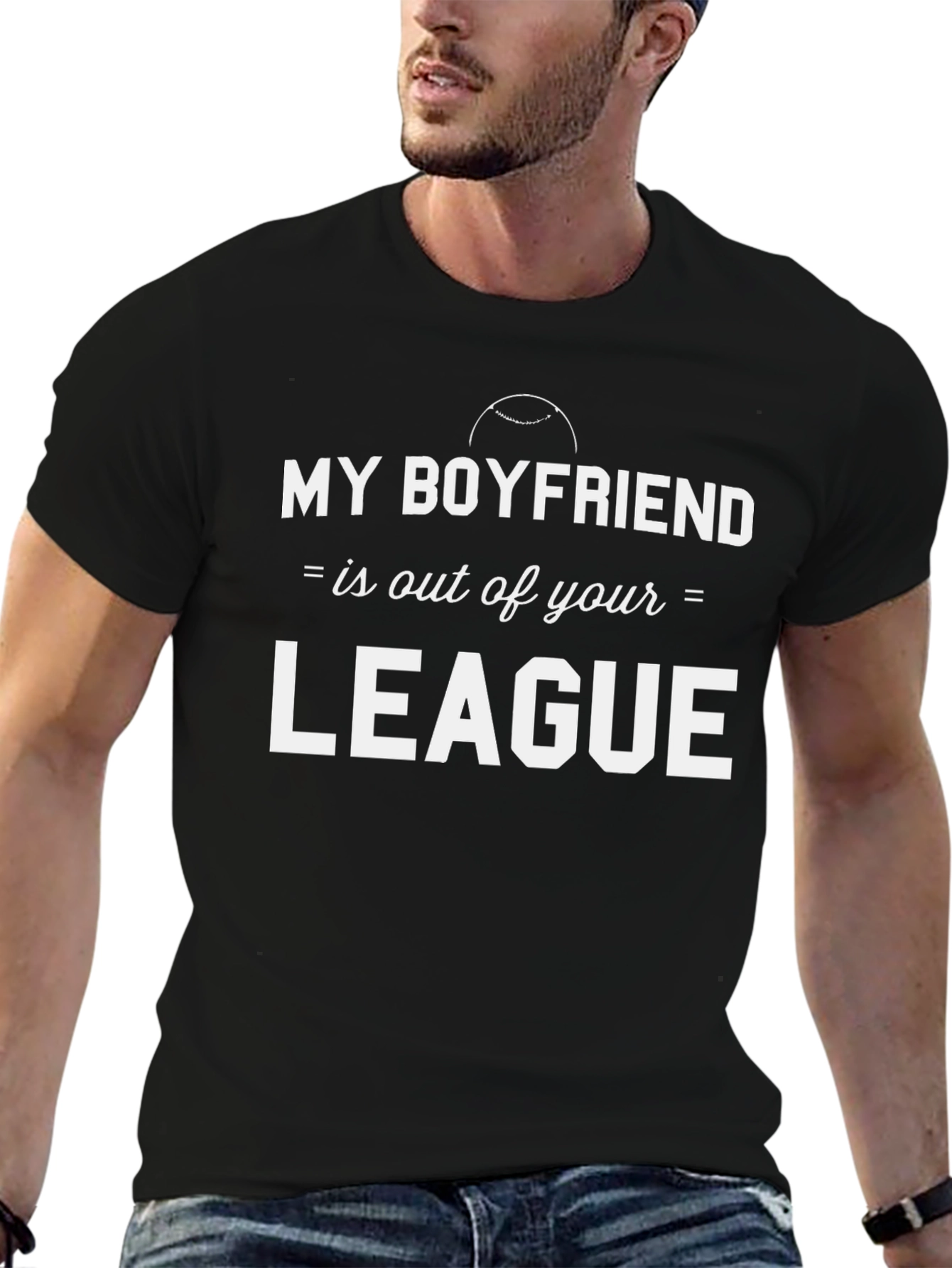 My Boyfriend Out of Your League Graphic Tee
