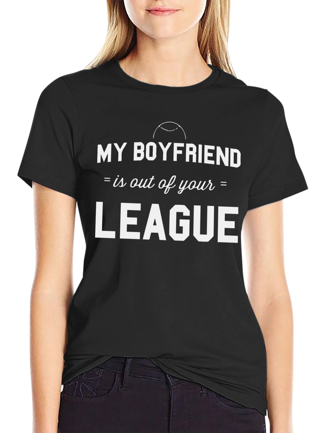 My Boyfriend Out of Your League Graphic Tee