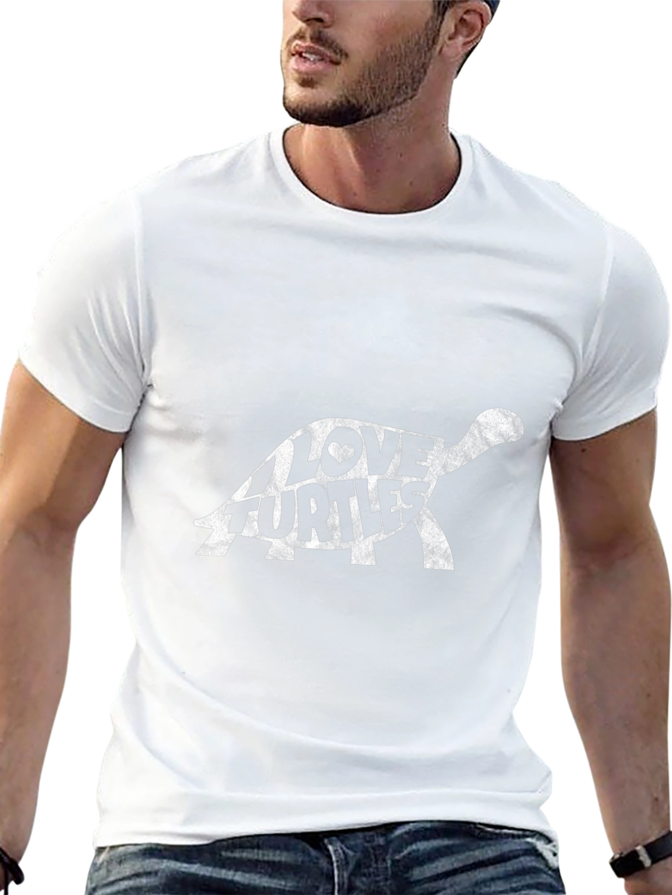 I Love Turtles Graphic T-Shirt