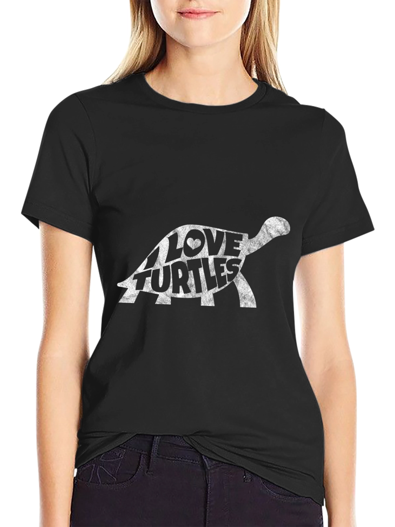 I Love Turtles Graphic T-Shirt