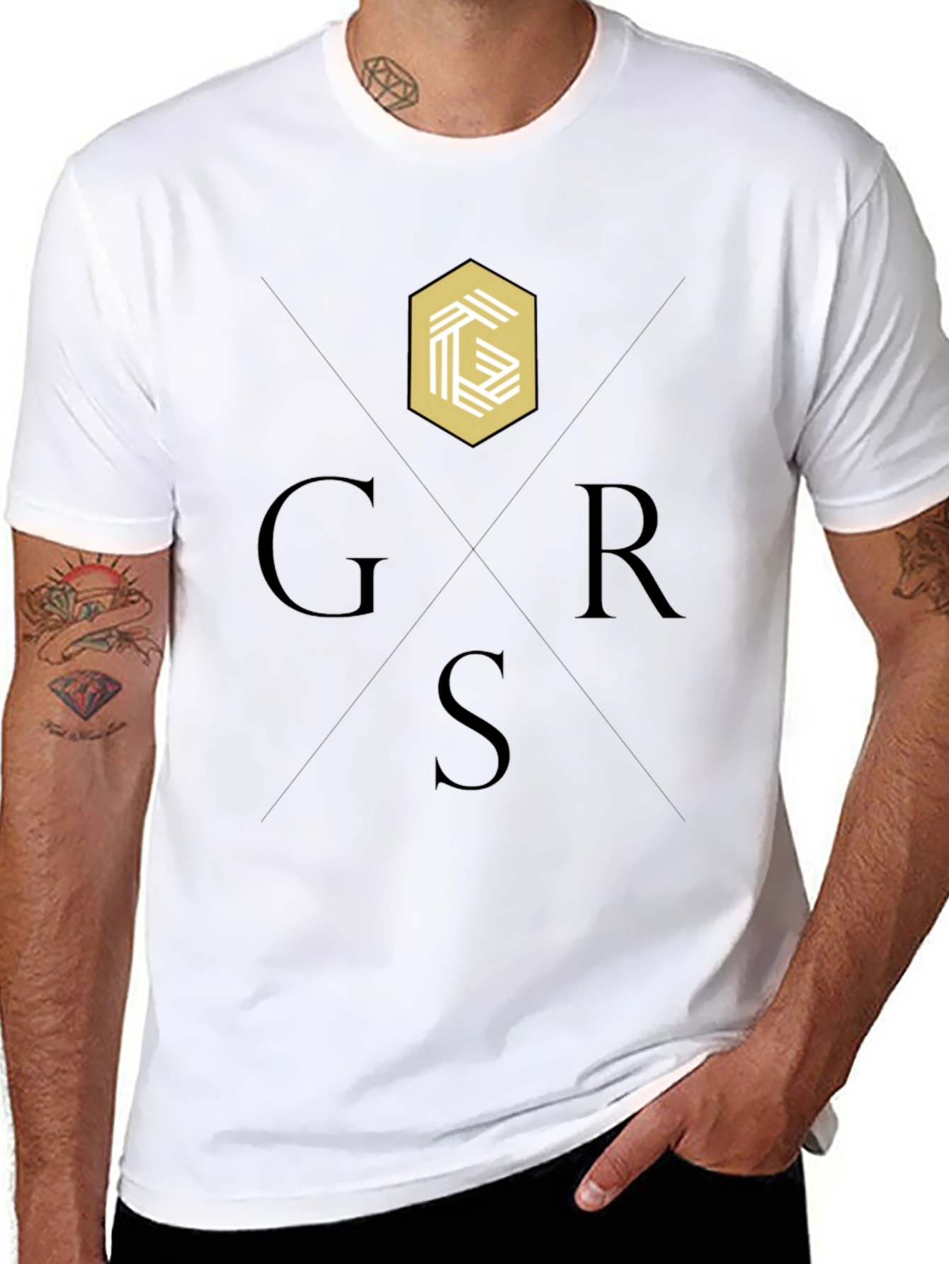 GRS Graphic Tee - Modern Minimalist Design