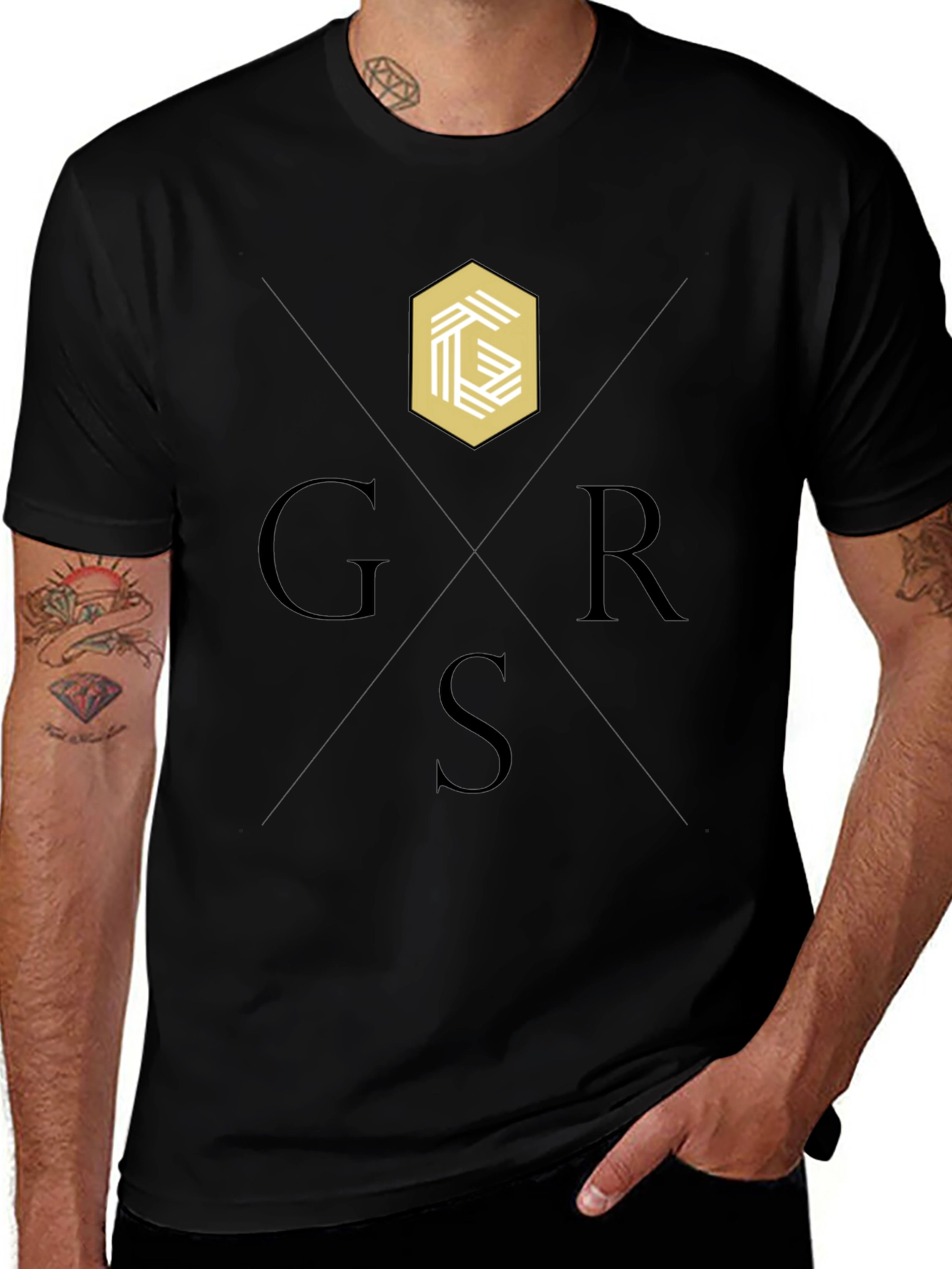 GRS Graphic Tee - Modern Minimalist Design