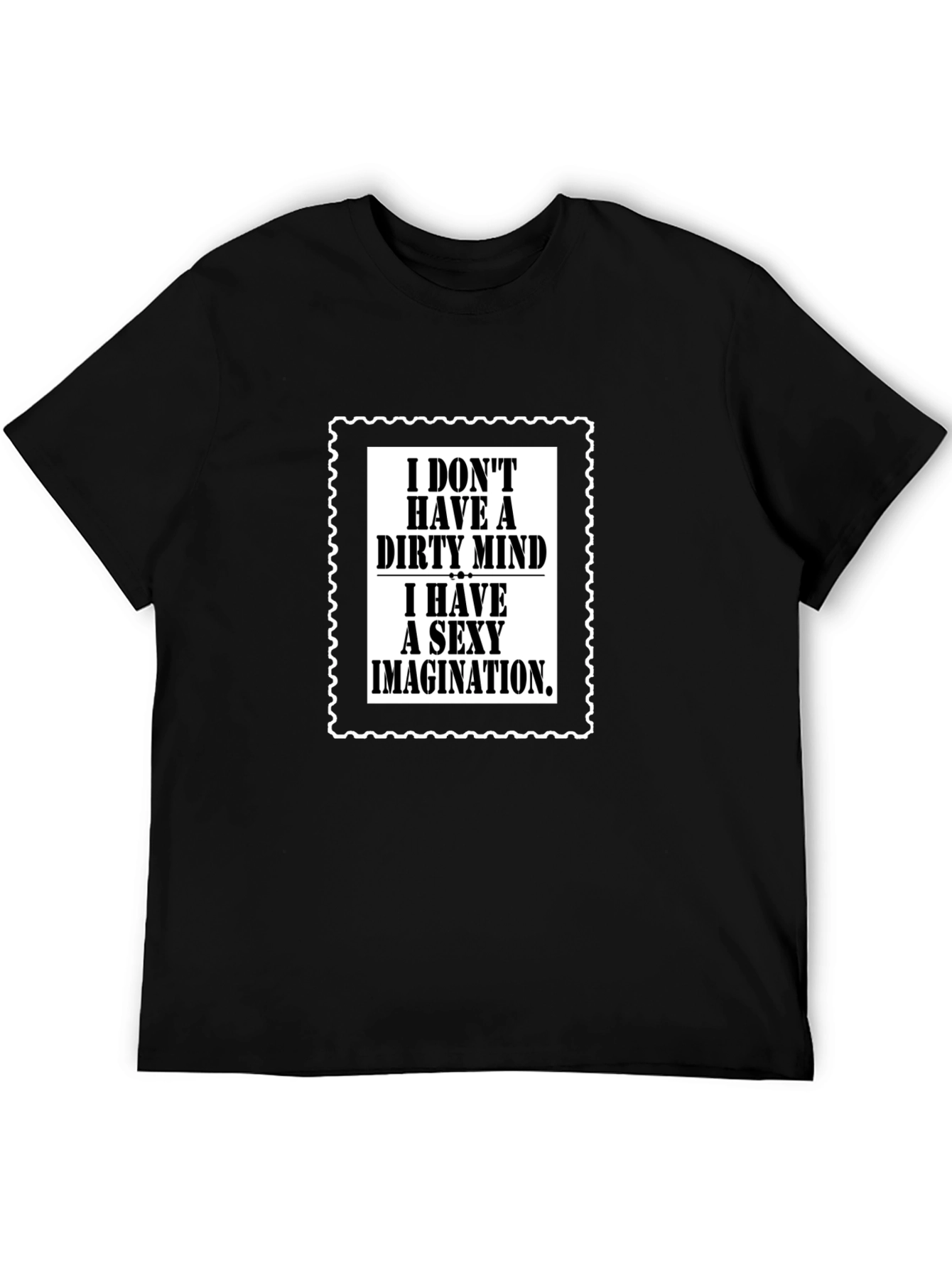 Dirty Mind Sexy Imagination Graphic Tee