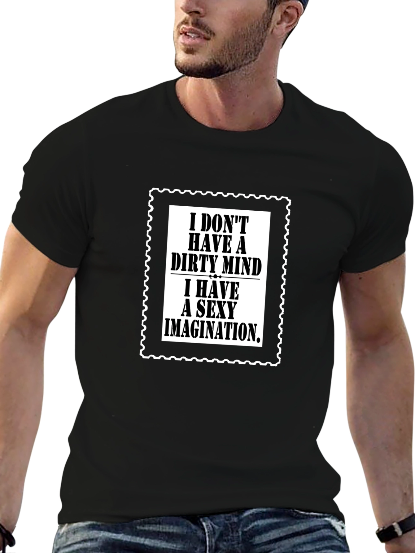 Dirty Mind Sexy Imagination Graphic Tee