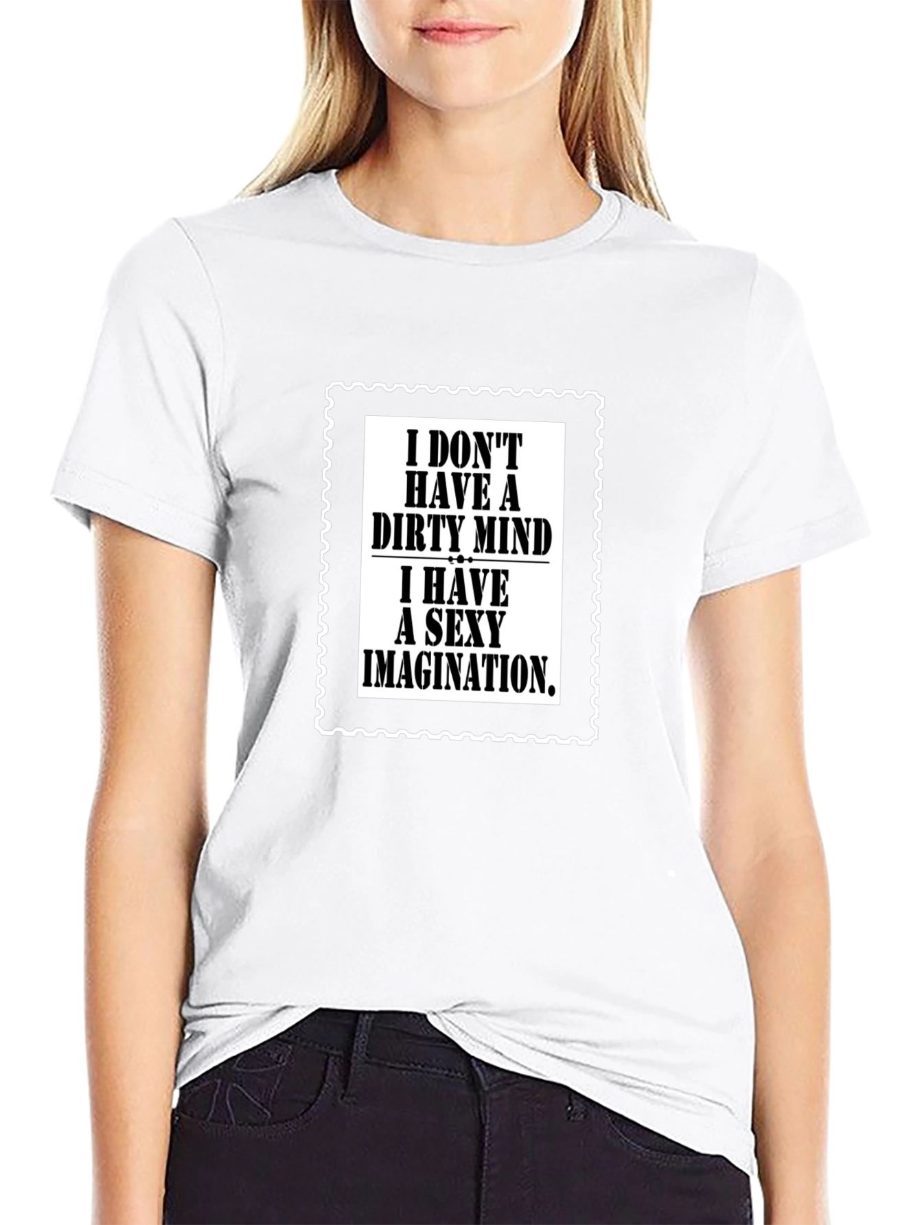 Dirty Mind Sexy Imagination Graphic Tee