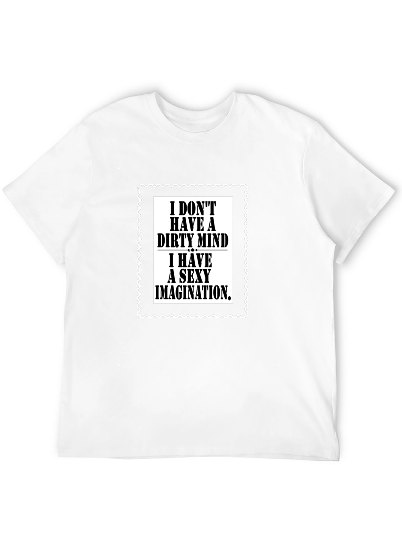 Dirty Mind Sexy Imagination Graphic Tee