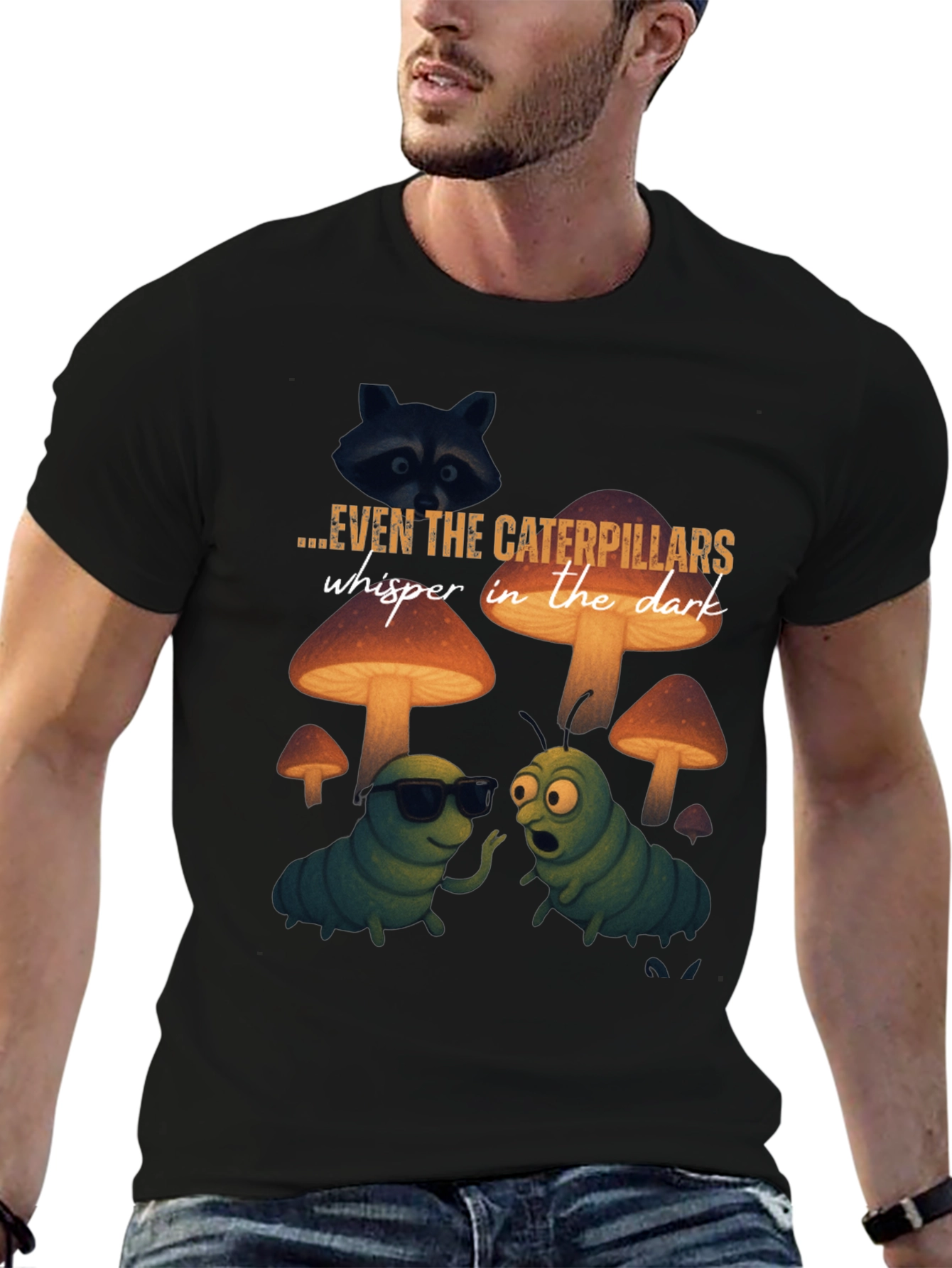 Caterpillar Whisper Graphic Tee