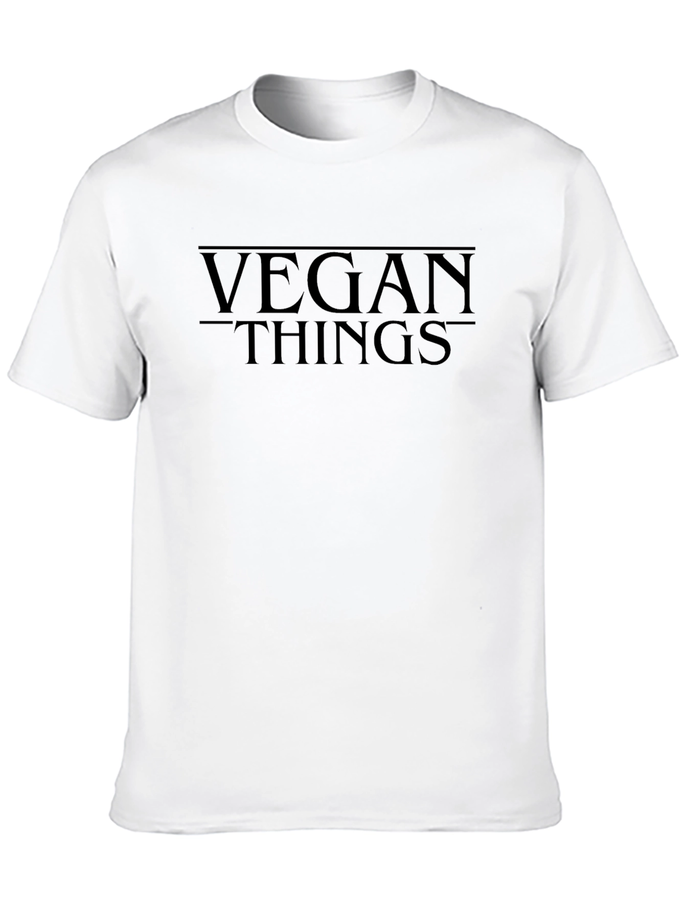 Vegan Things Black T-Shirt