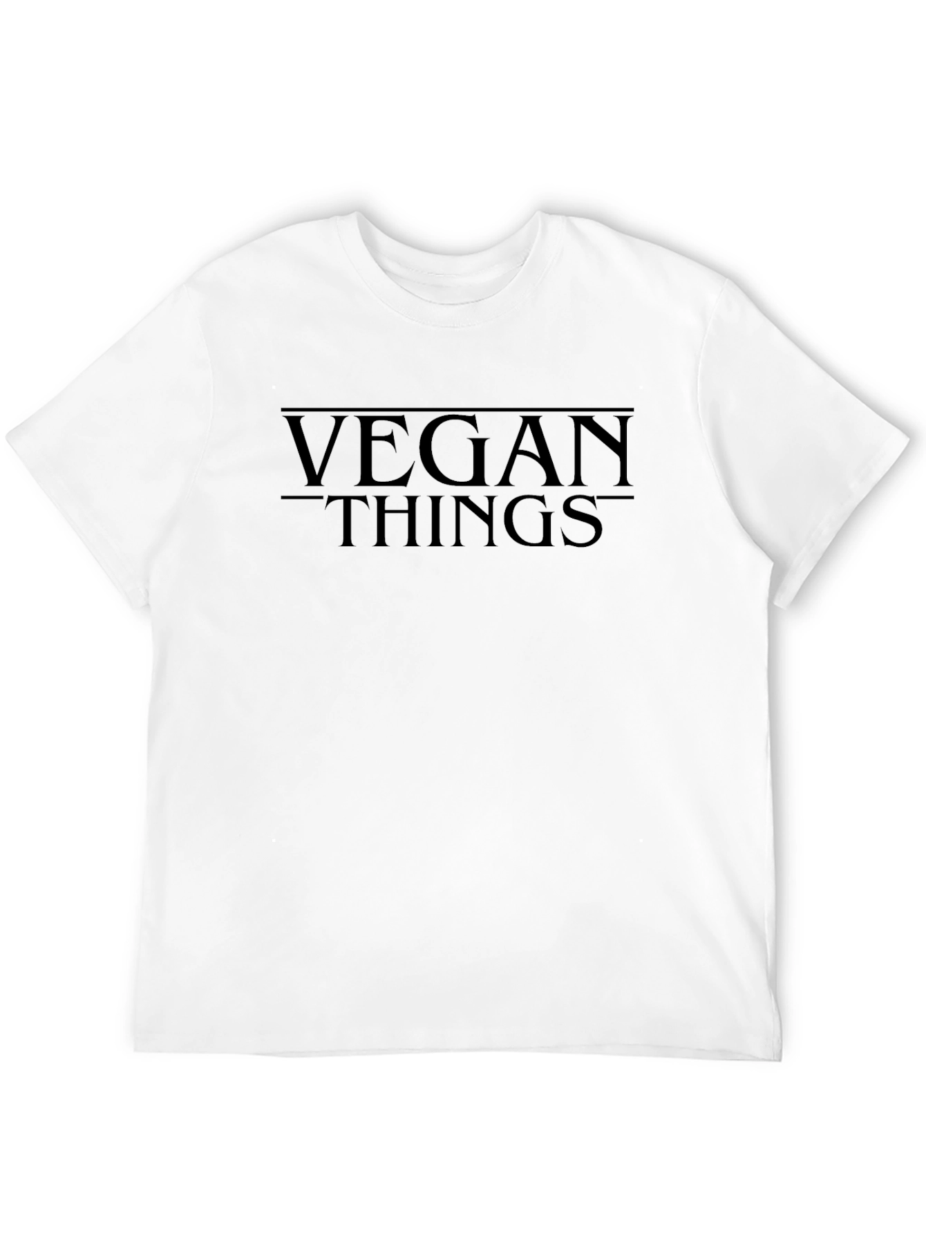 Vegan Things Black T-Shirt