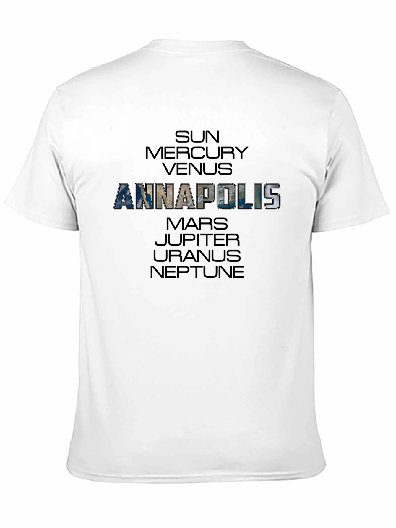 Annapolis Planets Graphic T-Shirt
