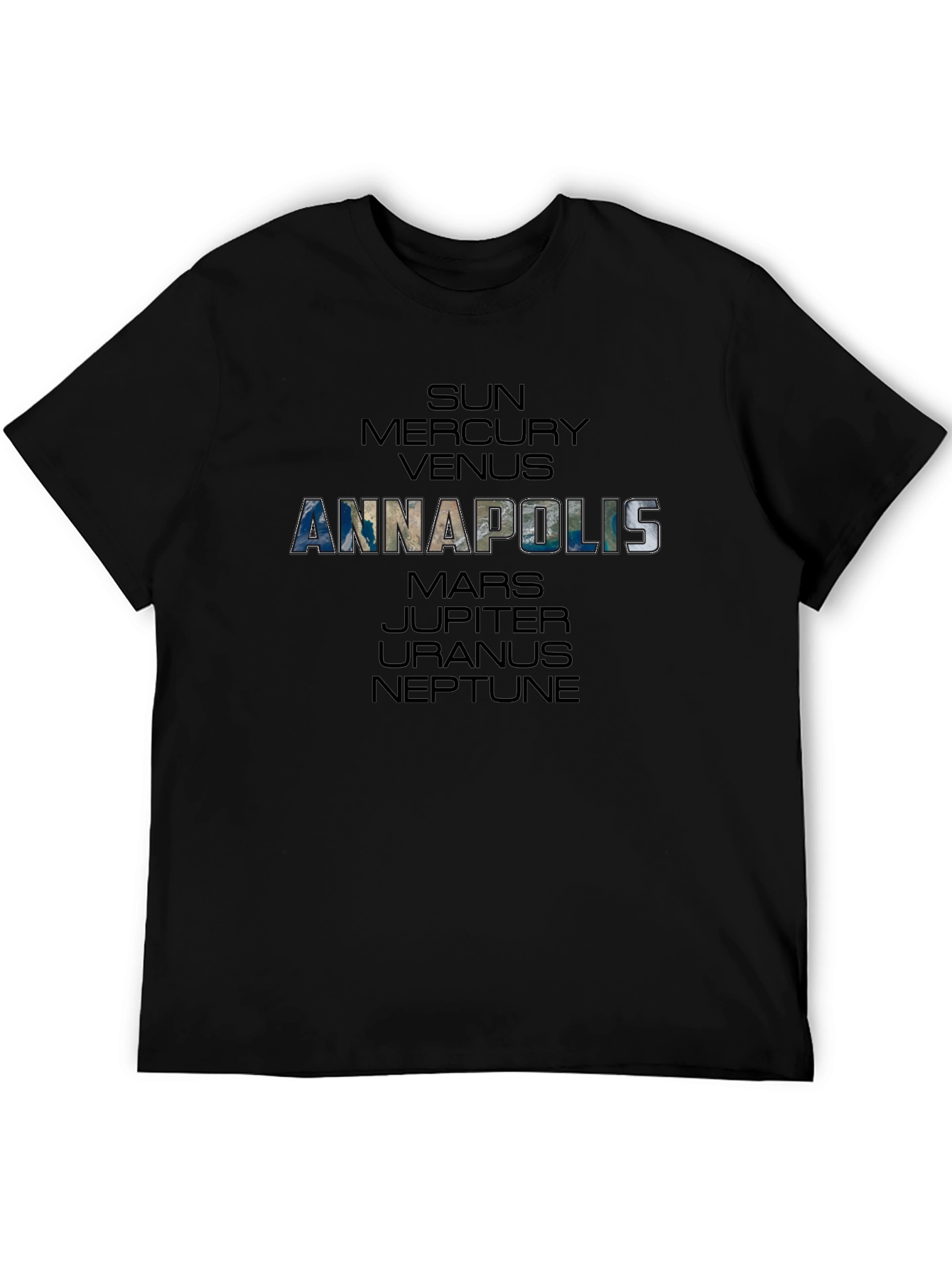 Annapolis Planets Graphic T-Shirt