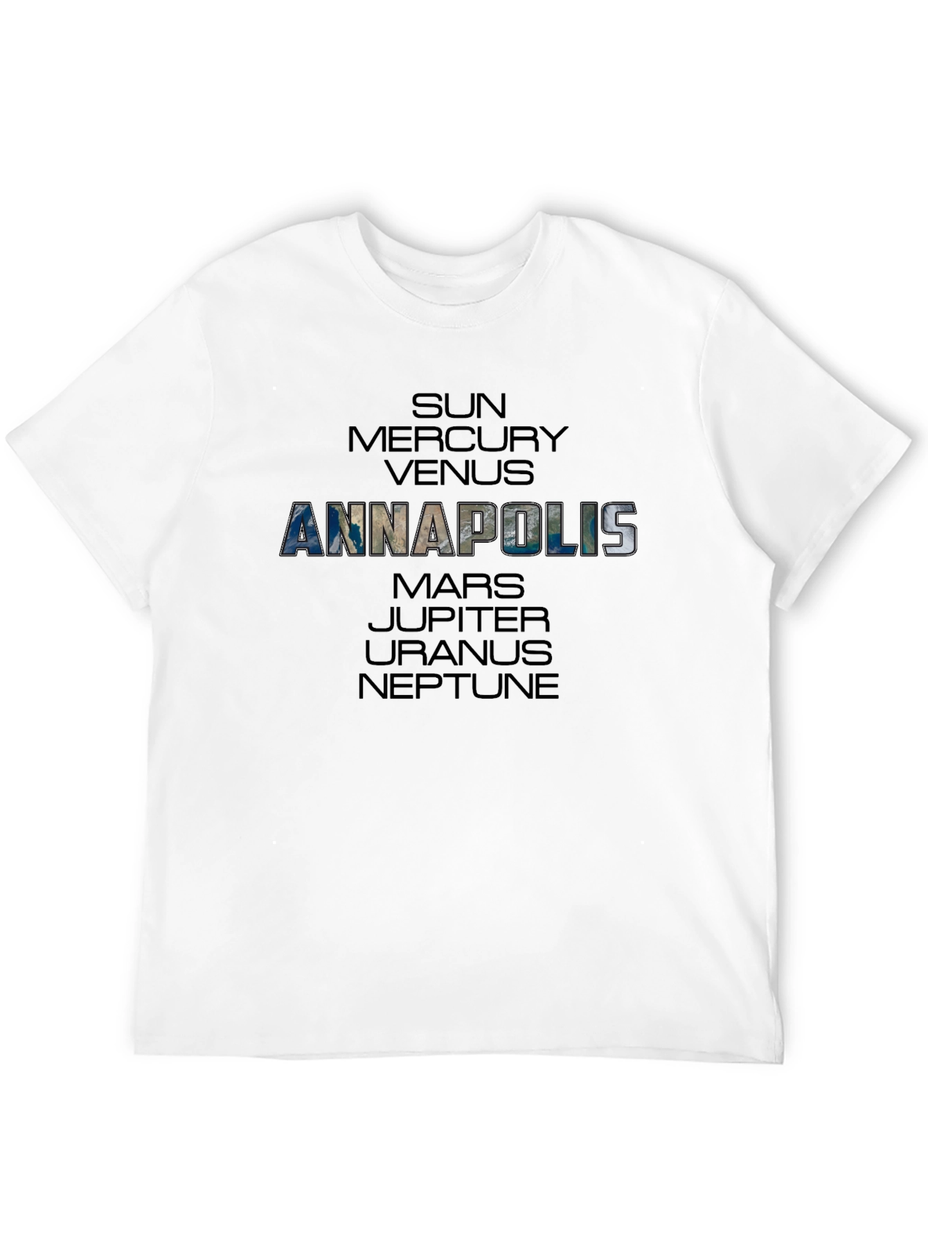 Annapolis Planets Graphic T-Shirt