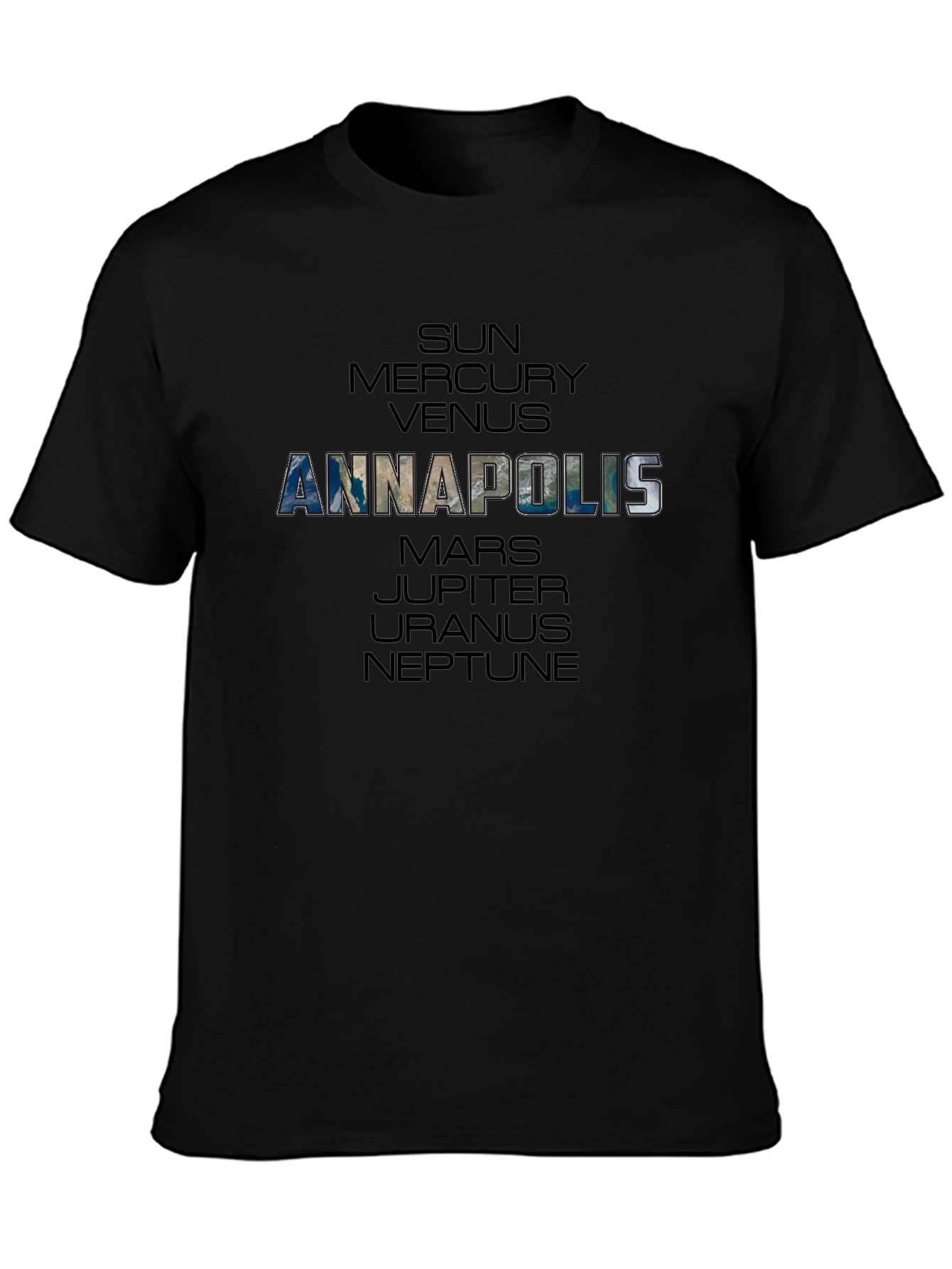Annapolis Planets Graphic T-Shirt
