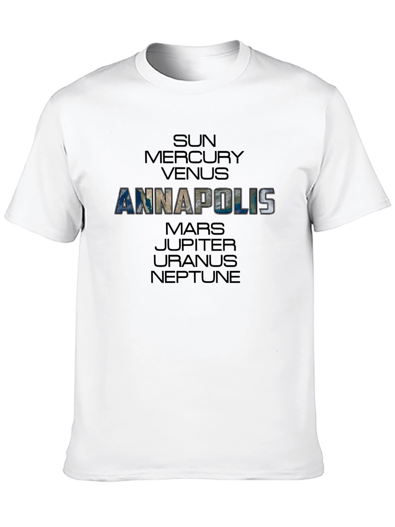 Annapolis Planets Graphic T-Shirt